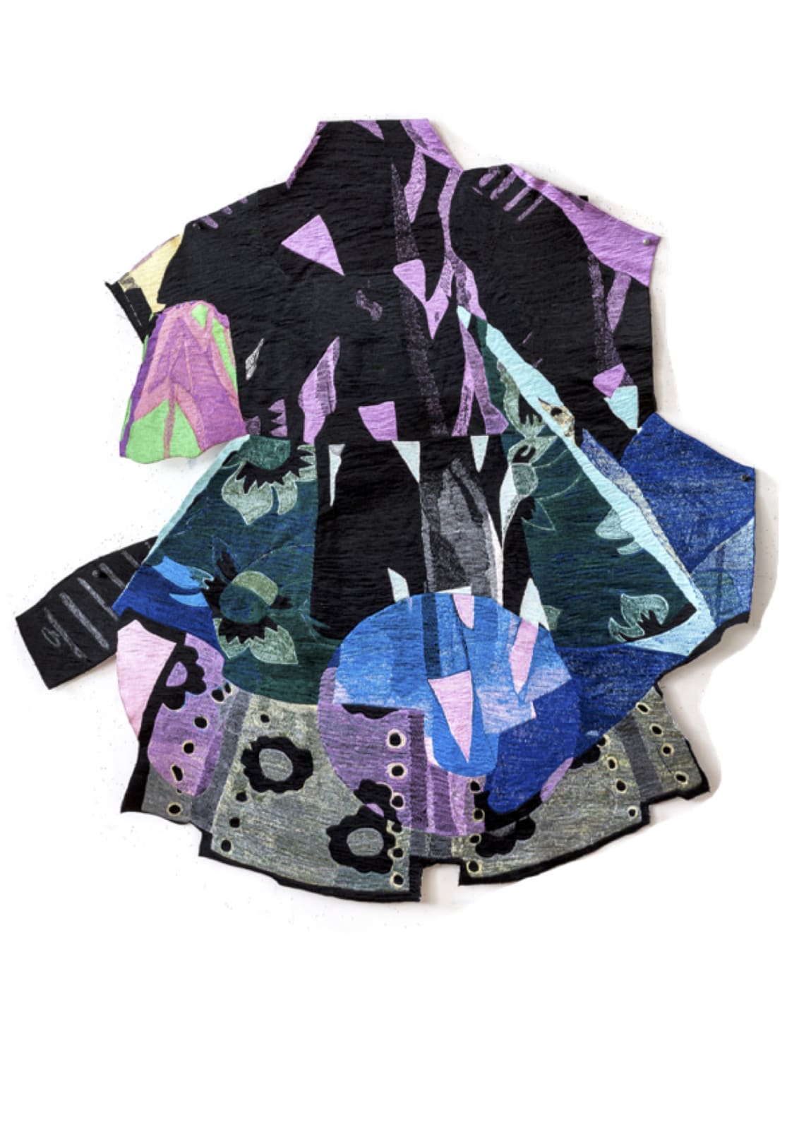 Sally Smart, Performance Assemblage (Blue Robe), 2016