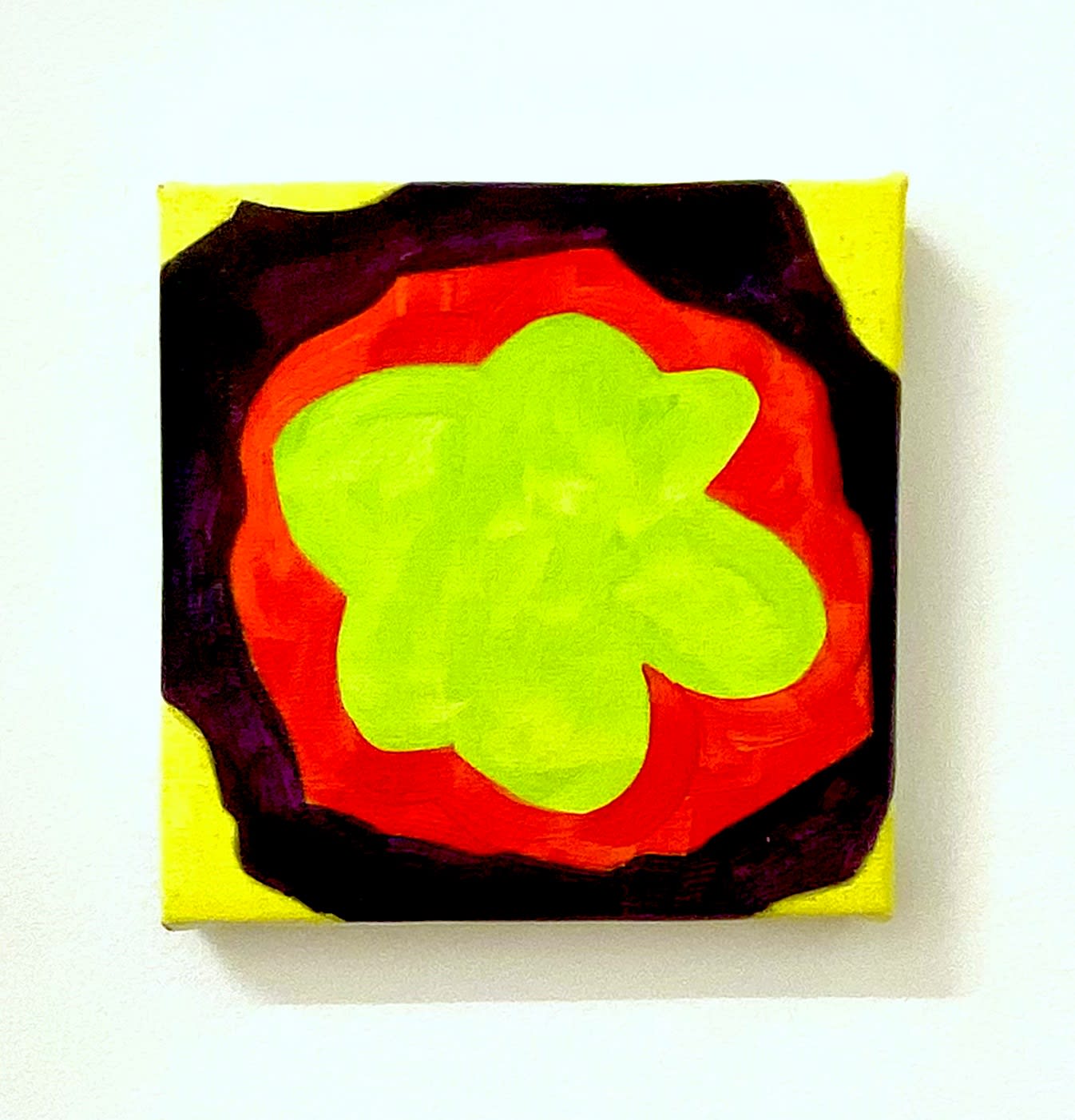 Madeline Simm, Found floral print excerpt (for Kate), 2022