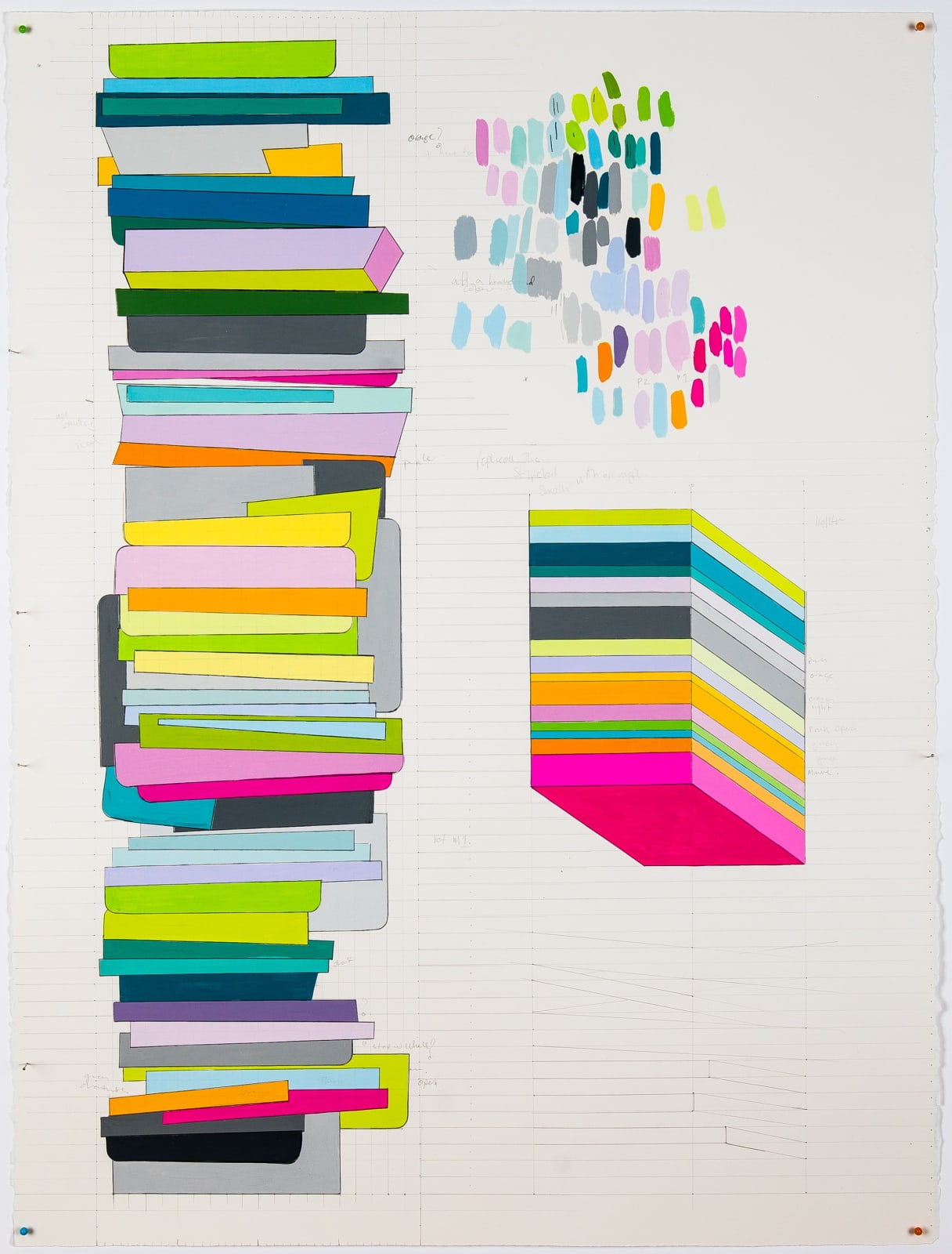Anna Finlayson, Colour Stack, 2024