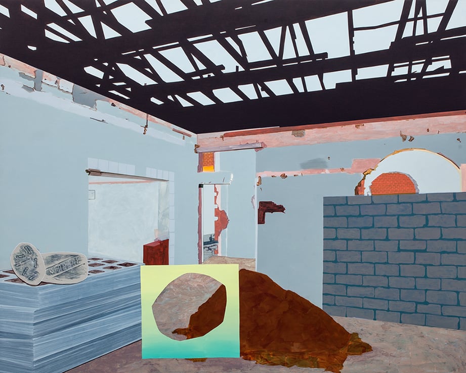 Nadine Christensen, Untitled (interior), 2014