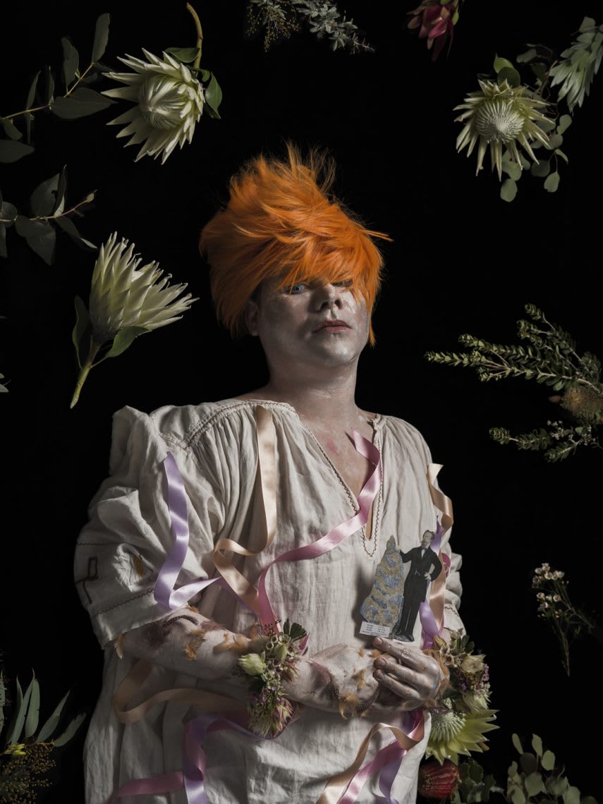 Christian Thompson AO, Enchantments - Letter to Bernard Otto Holtermann , 2018