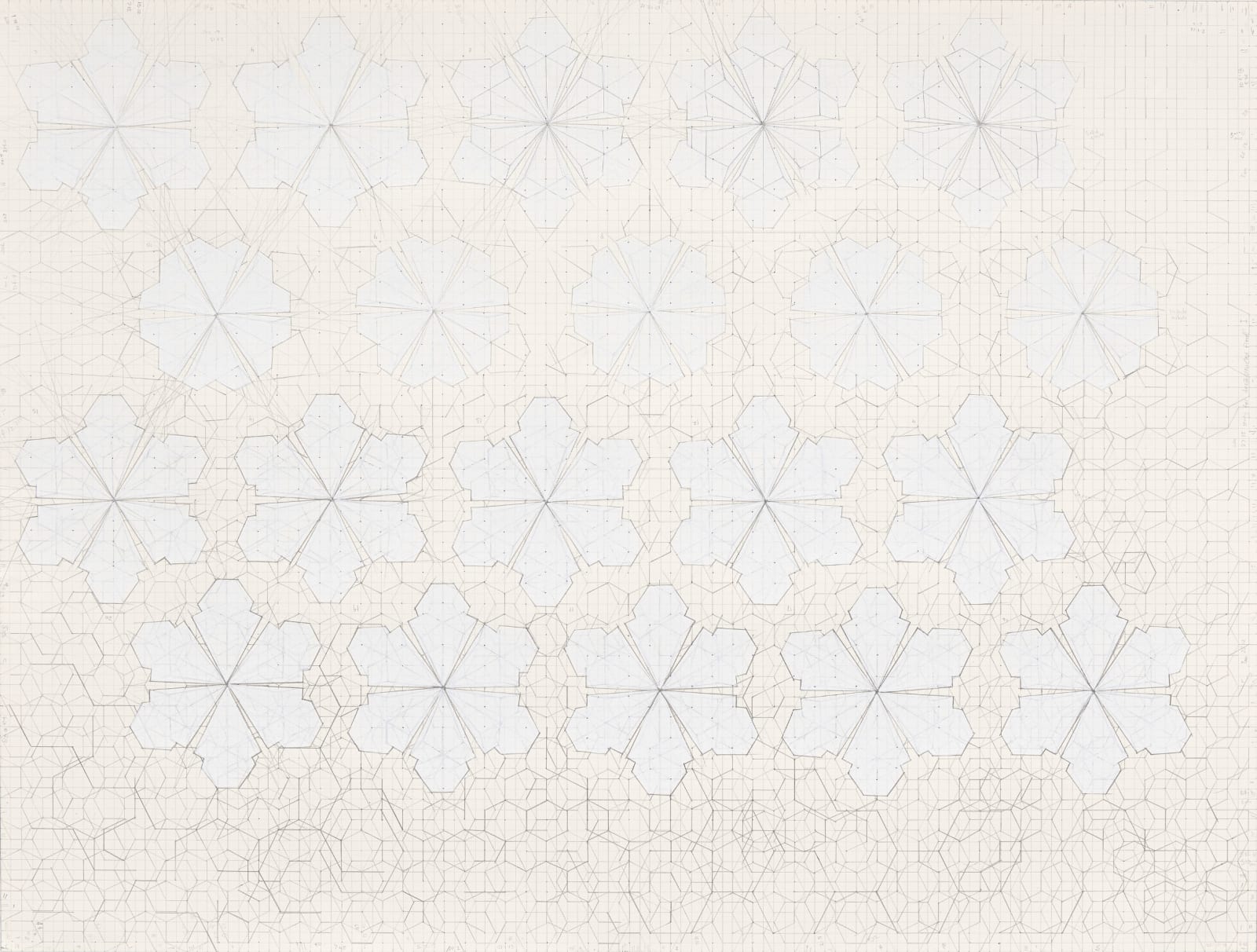 Anna Finlayson, Study for a deconstructed floral 2, 2013