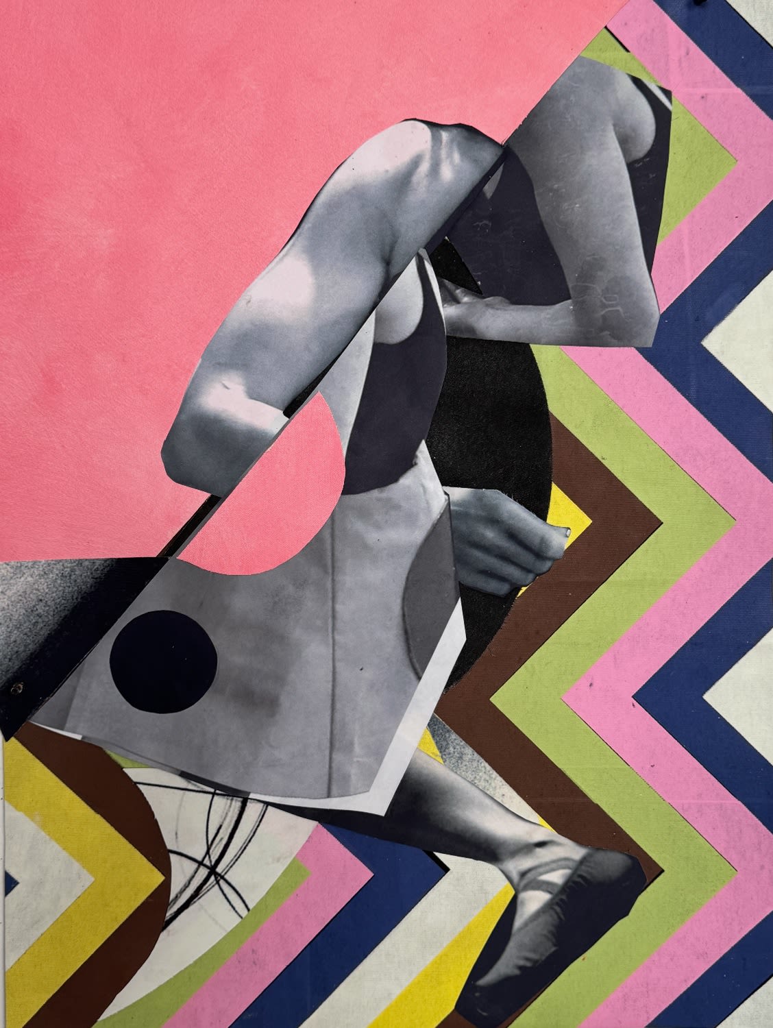 Sally Smart, Danser Brut (Abstract), 2025