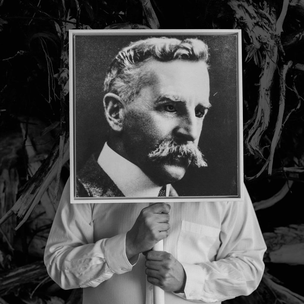 Christian Thompson AO, Othering the Anthropologist (Walter Baldwin Spencer), 2016