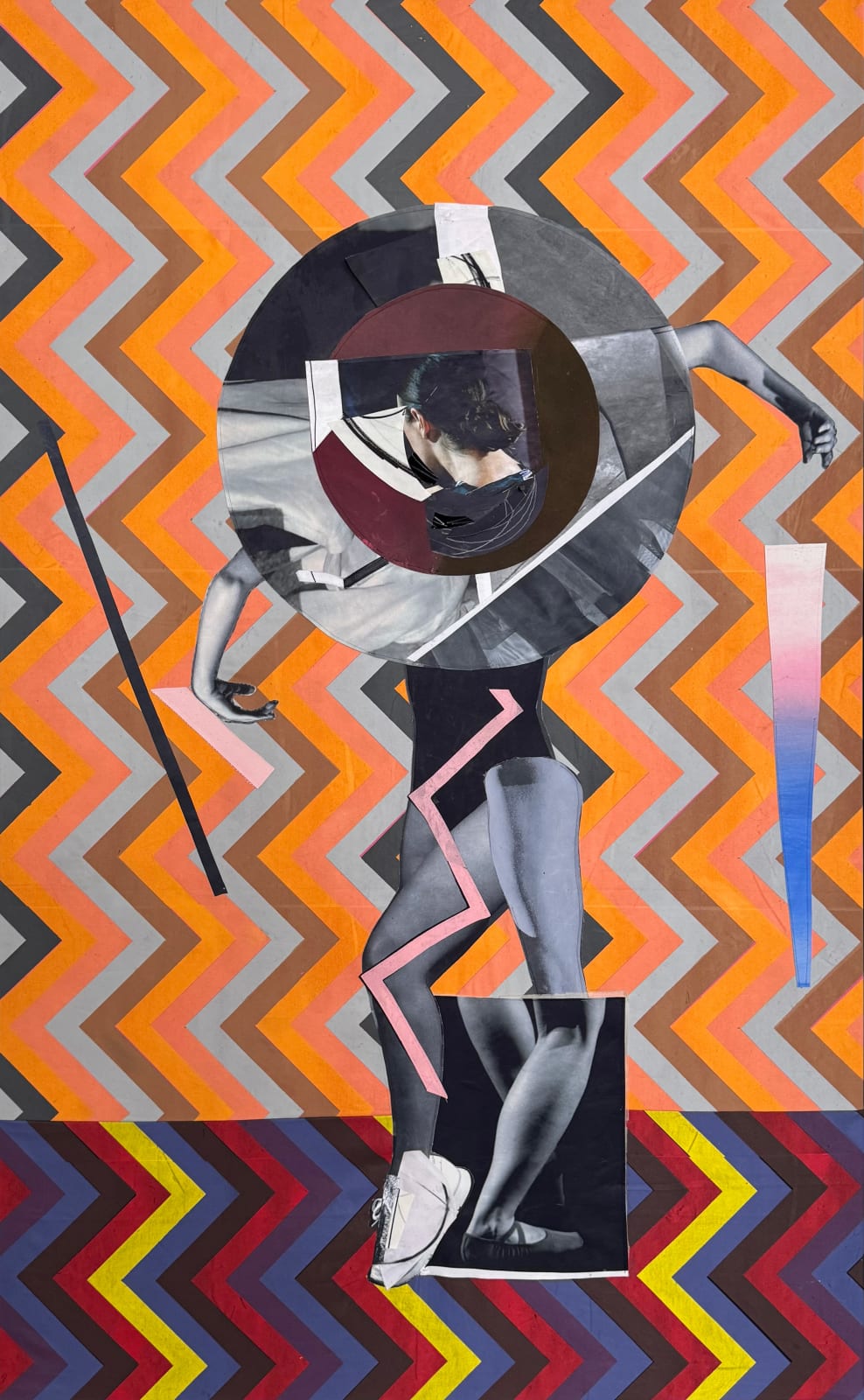 Sally Smart, Danser Brut (Zig Zag), 2024