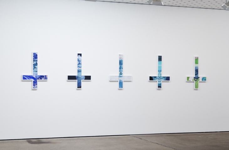 Tony Garifalakis, Inverted Crucifix #2, 2014