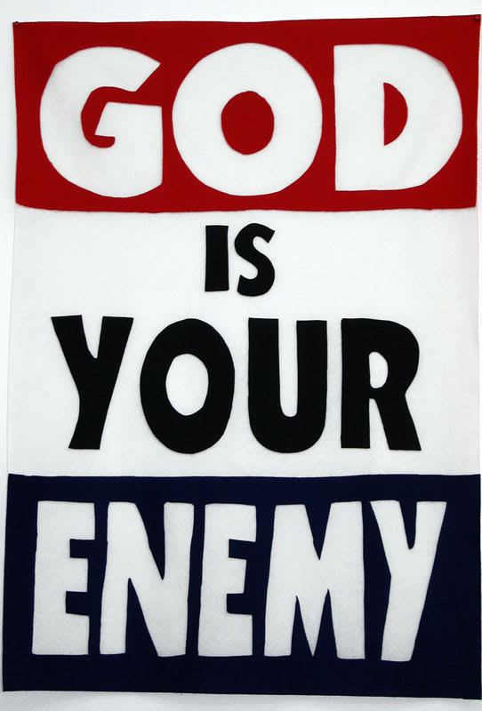 Tony Garifalakis, God is Your Enemy, 2007