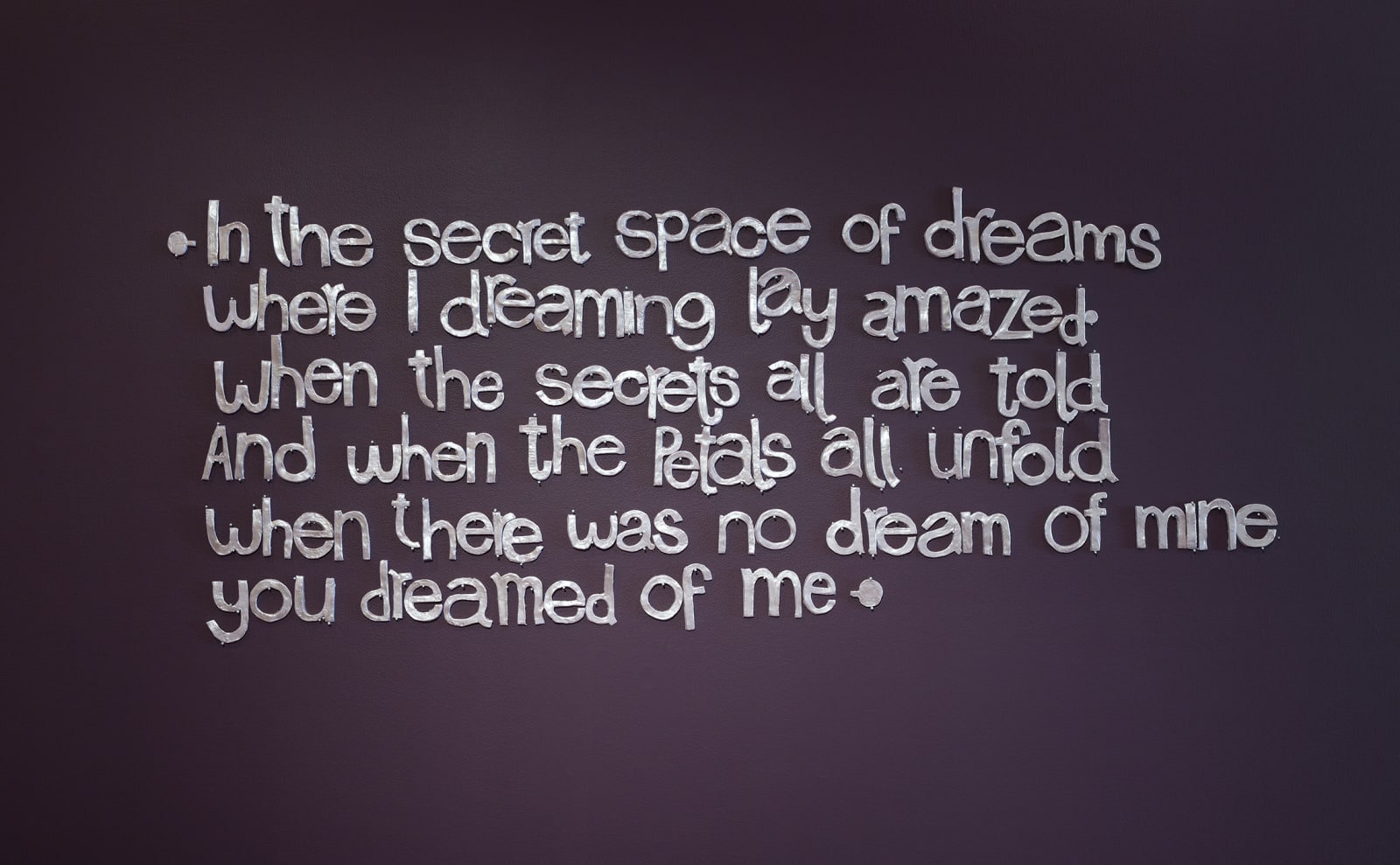 Kate Daw, Lights no eyes can see, 2017