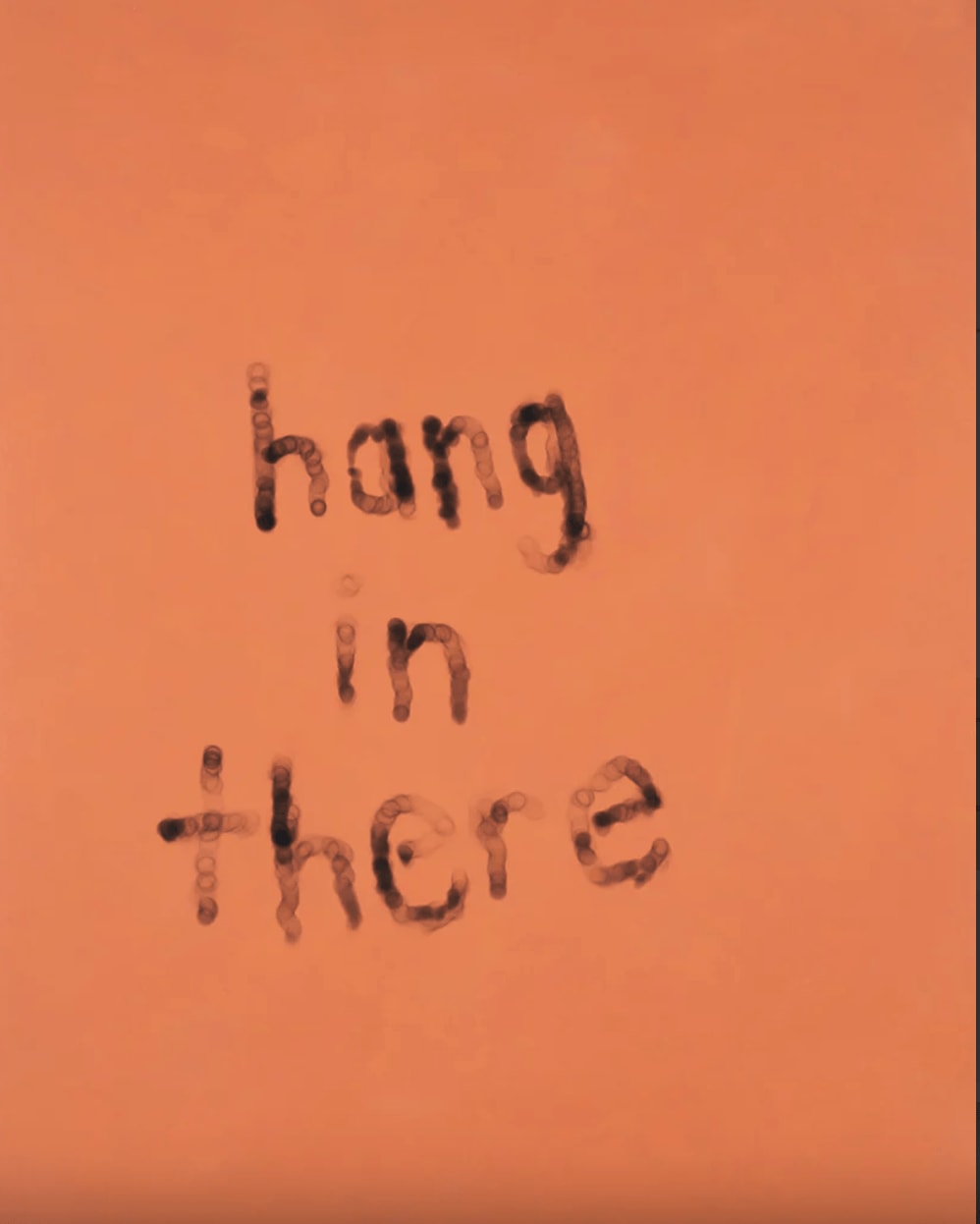 Nadine Christensen, Untitled (Orange), 2020
