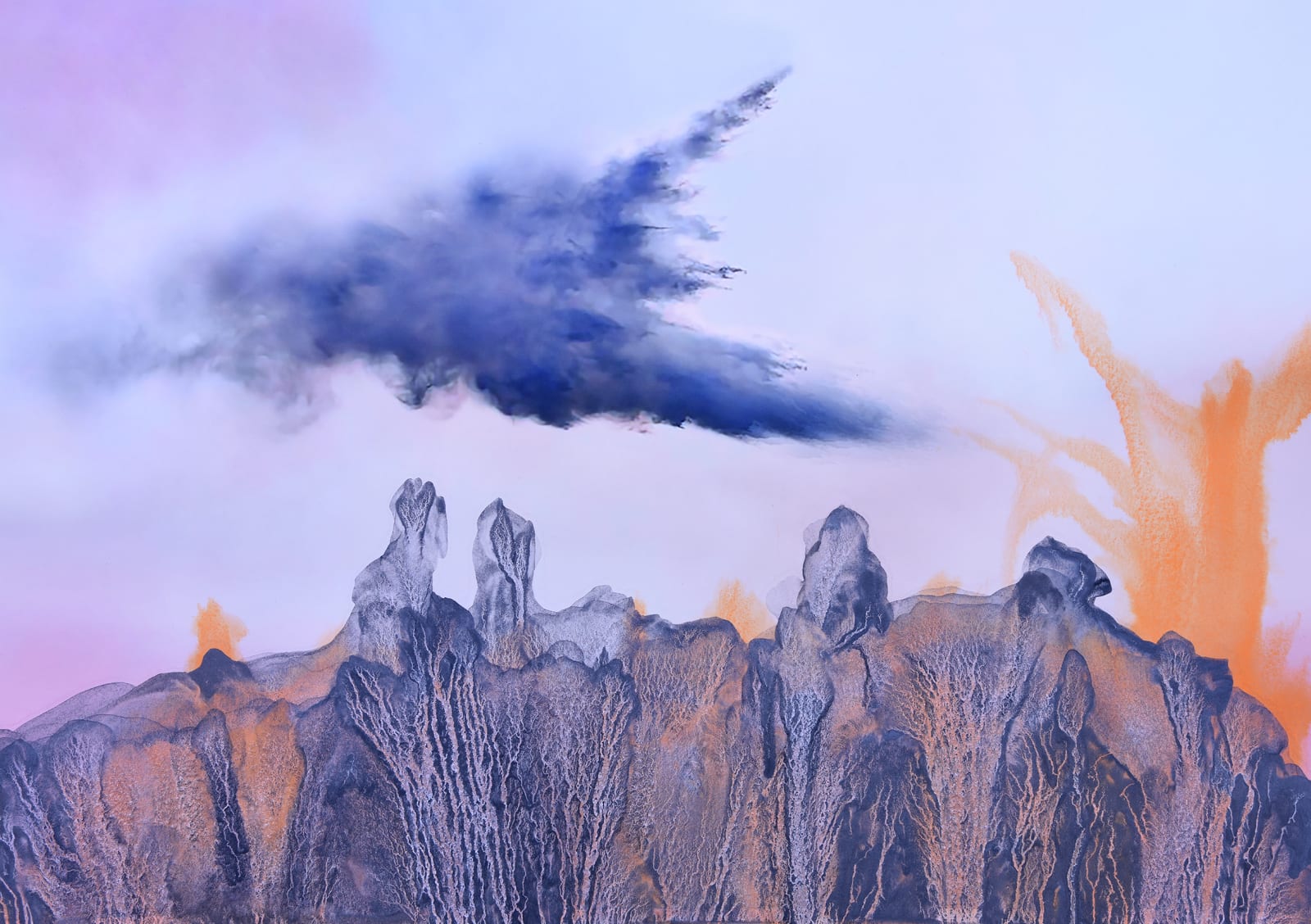 Lani Seligman, Fire Flights #5, 2021