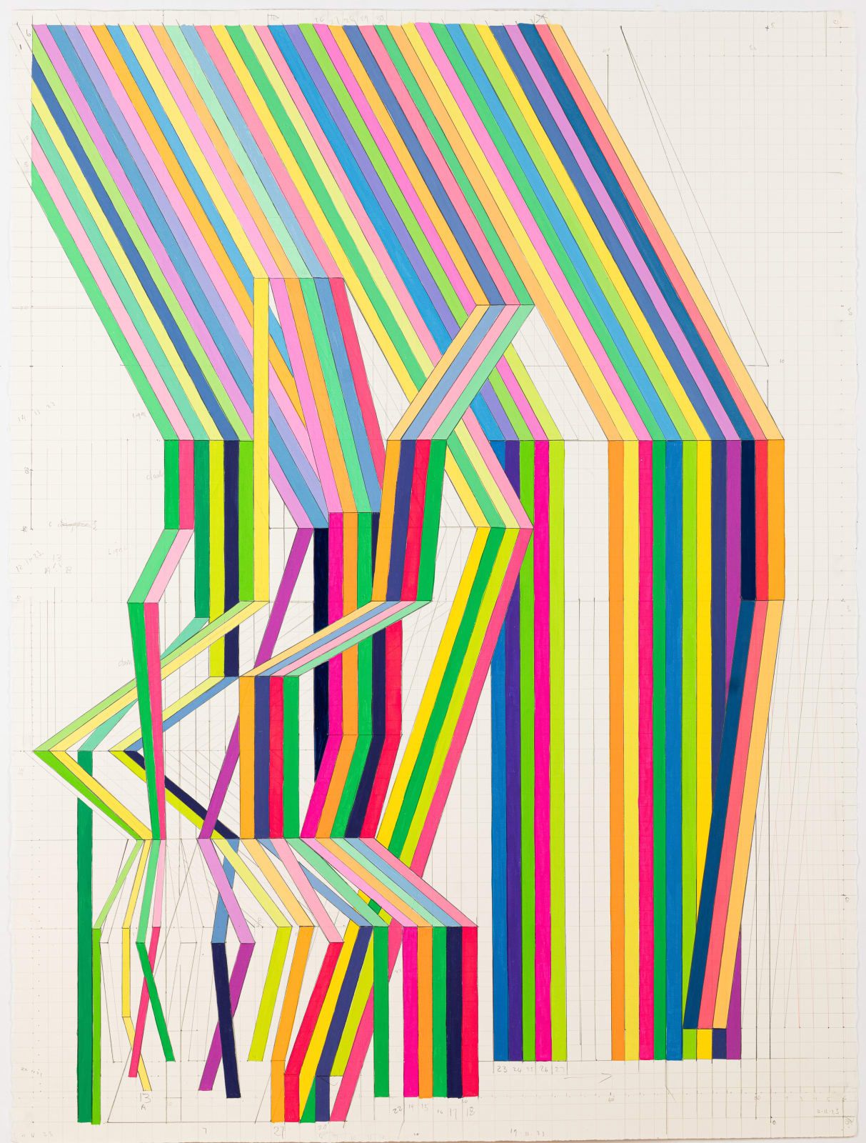 Anna Finlayson, Bent Stripe 2, 2024