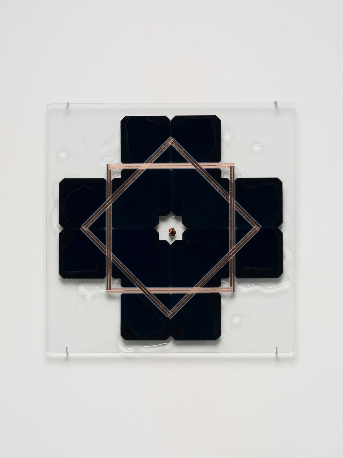 Haroon Mirza, Ogdoad Interstellar Magnet 261 (Solar Cell CircuitComposition 34), 2024