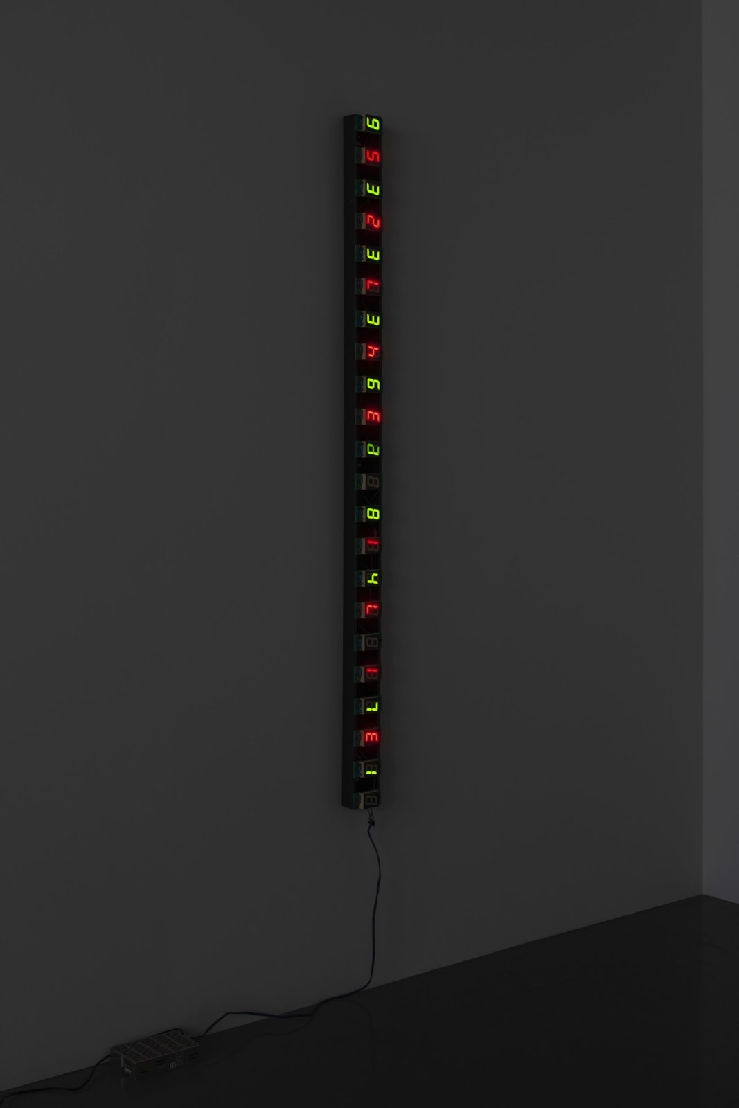 Tatsuo Miyajima, Monism Dualism No.11, 1999
