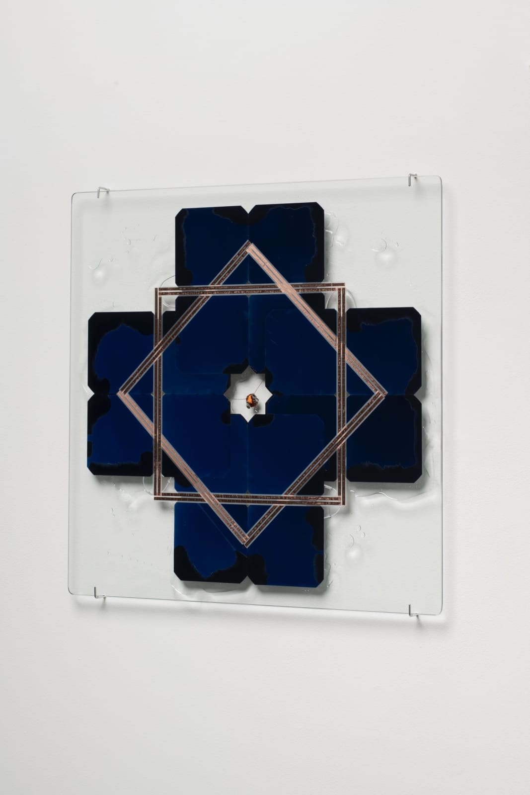 Haroon Mirza, Ogdoad Interstellar Magnet 261 (Solar Cell CircuitComposition 34), 2024