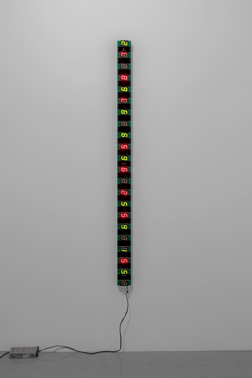 Tatsuo Miyajima, Monism Dualism No.11, 1999