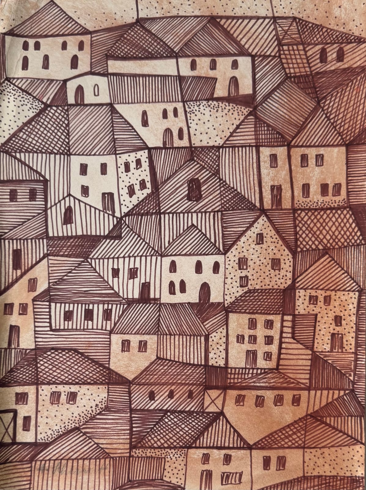 Annemarie Scherer H., Ohne Titel , 1955