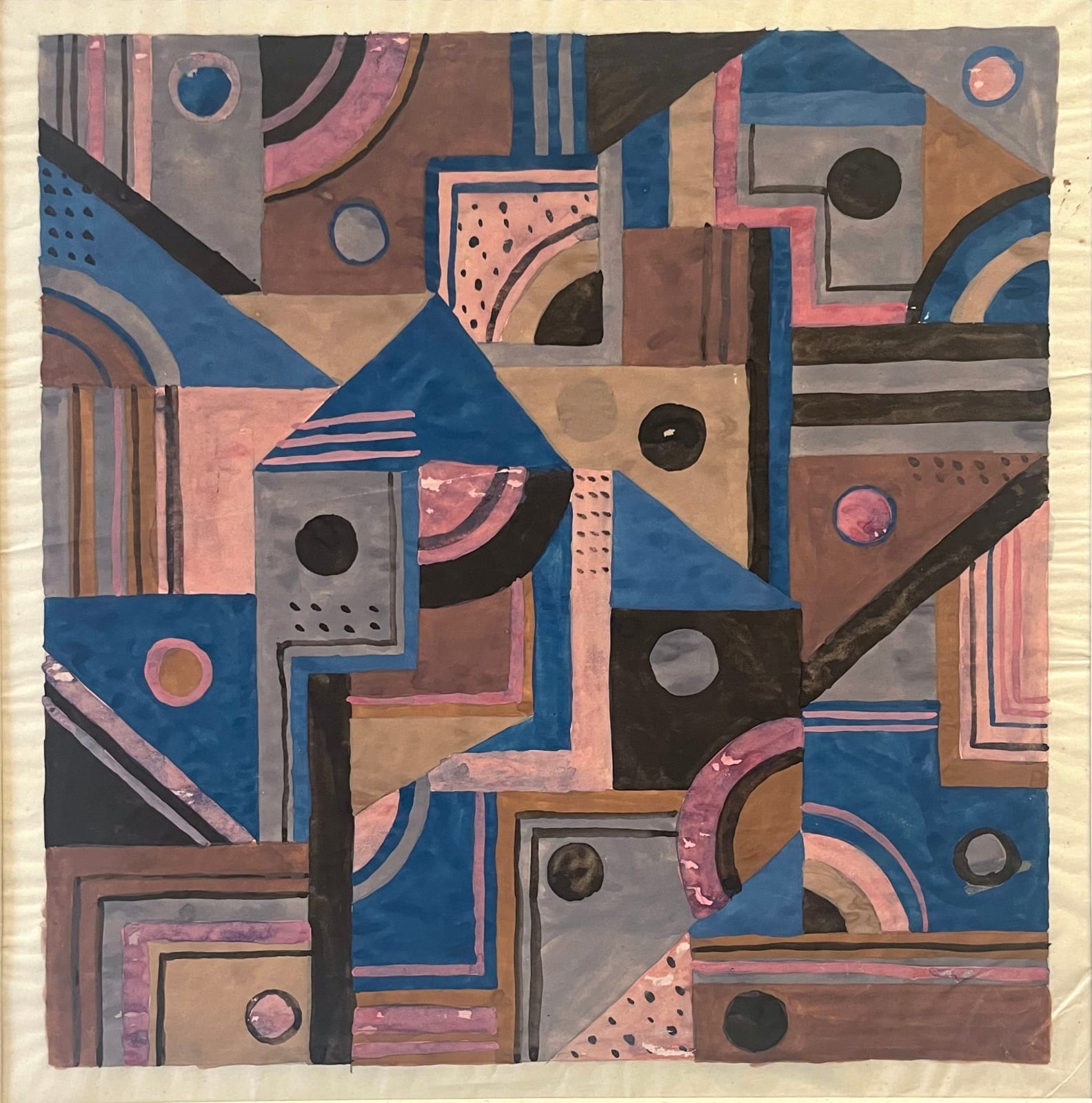 Annemarie Scherer H., Stoffentwurf / Fabric Design, 1930