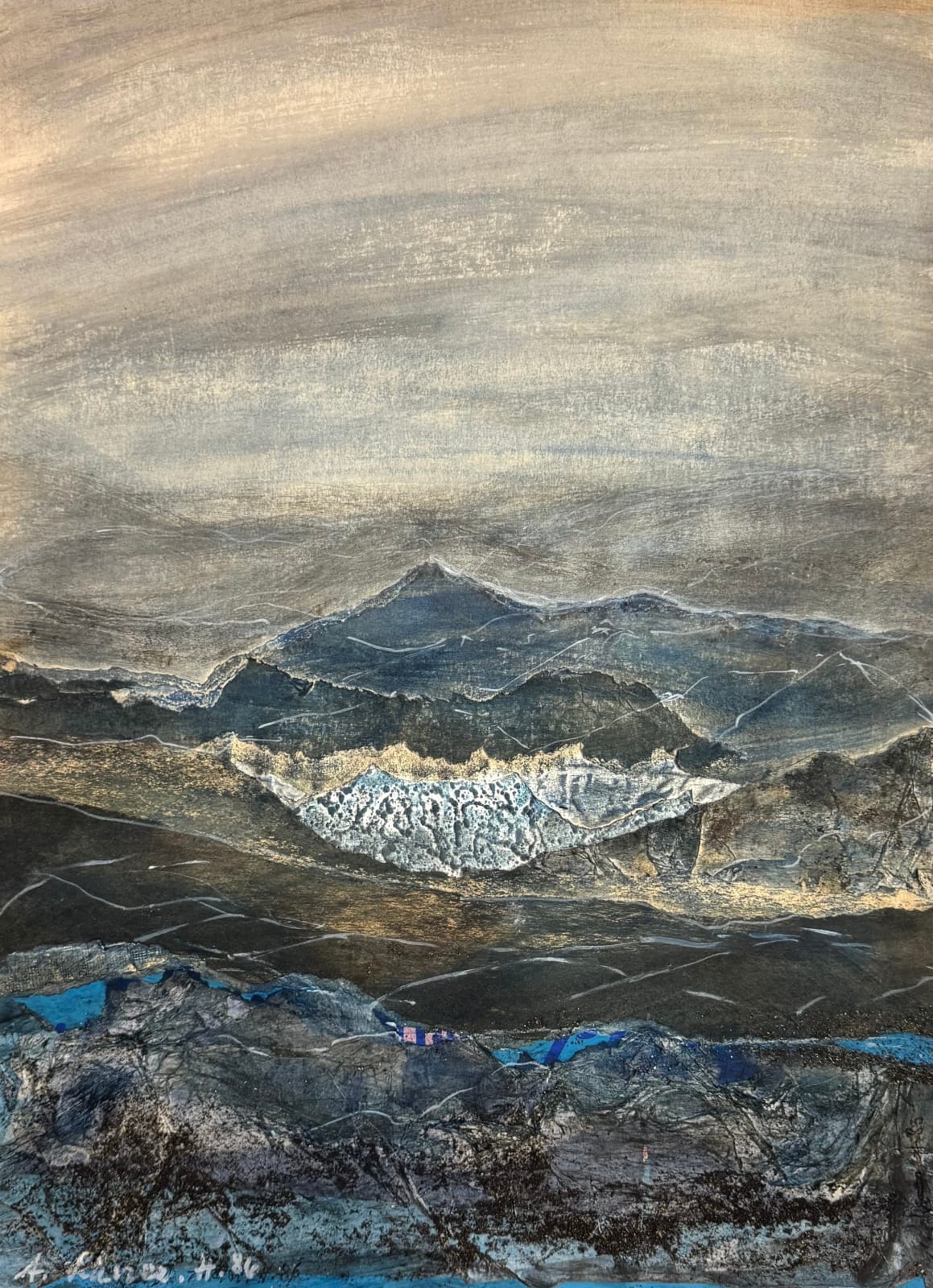 Annemarie Scherer H., Landschaft / Landscape, 1986