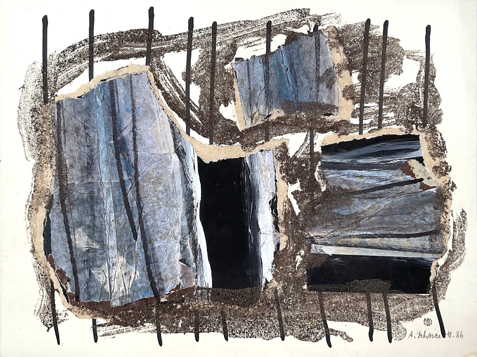 Annemarie Scherer H., Ohne Titel , 1986