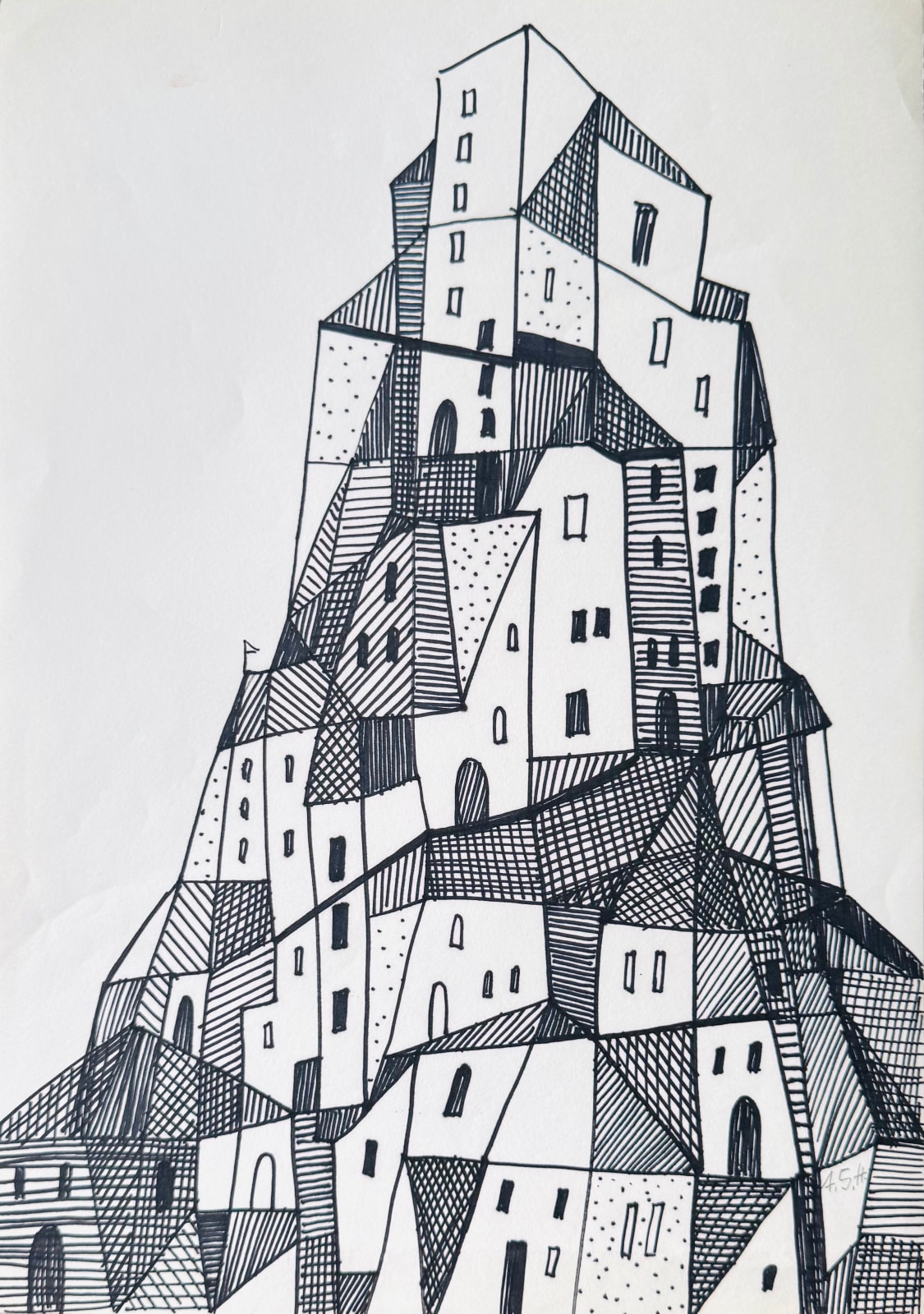 Annemarie Scherer H., Ohne Titel , 1955