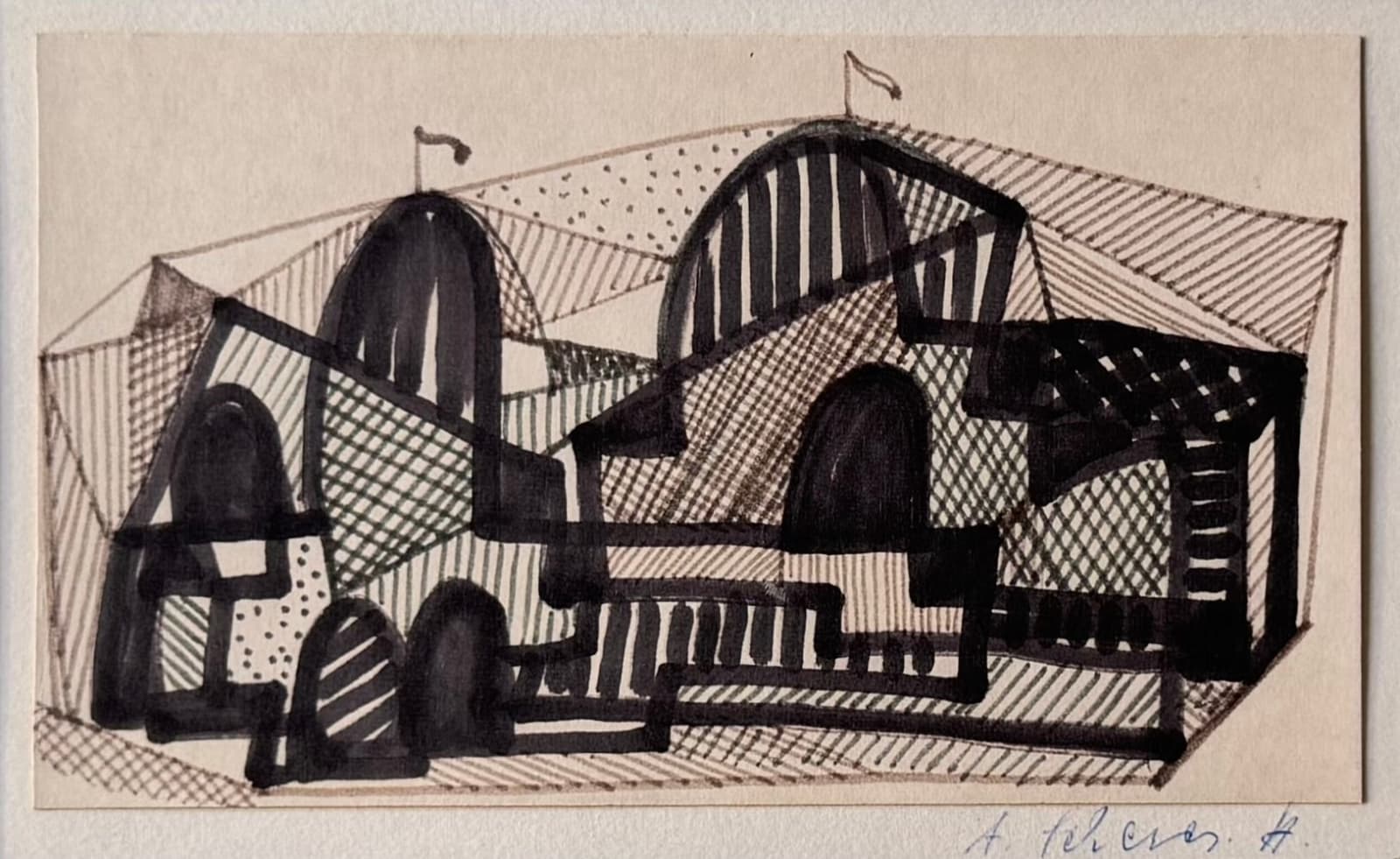Annemarie Scherer H., Ohne Titel , 1955