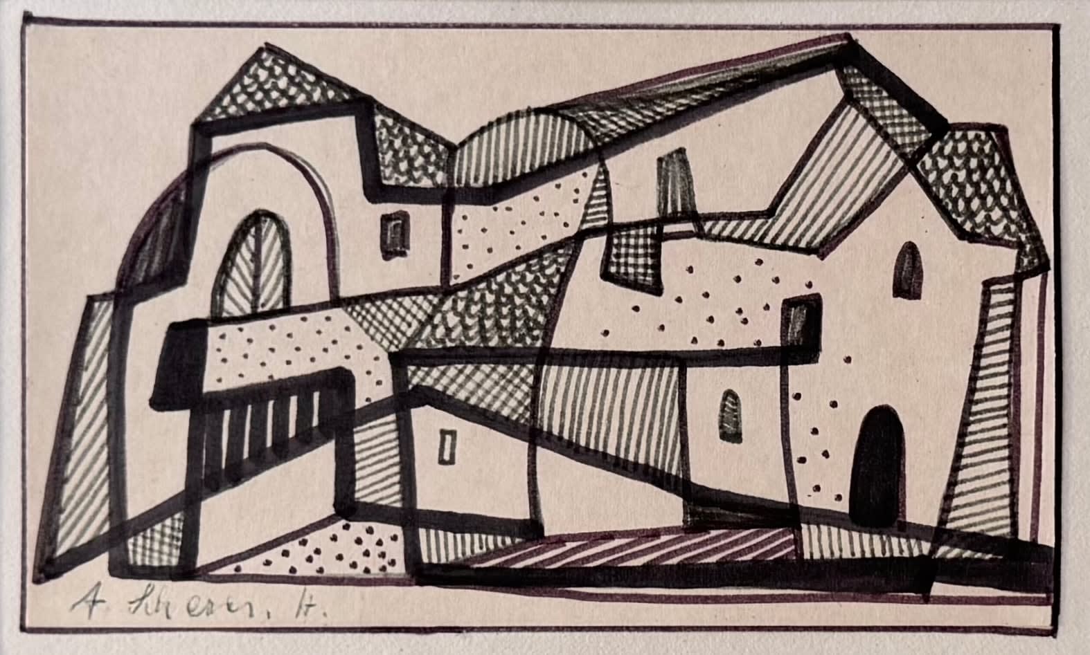Annemarie Scherer H., Ohne Titel , 1955