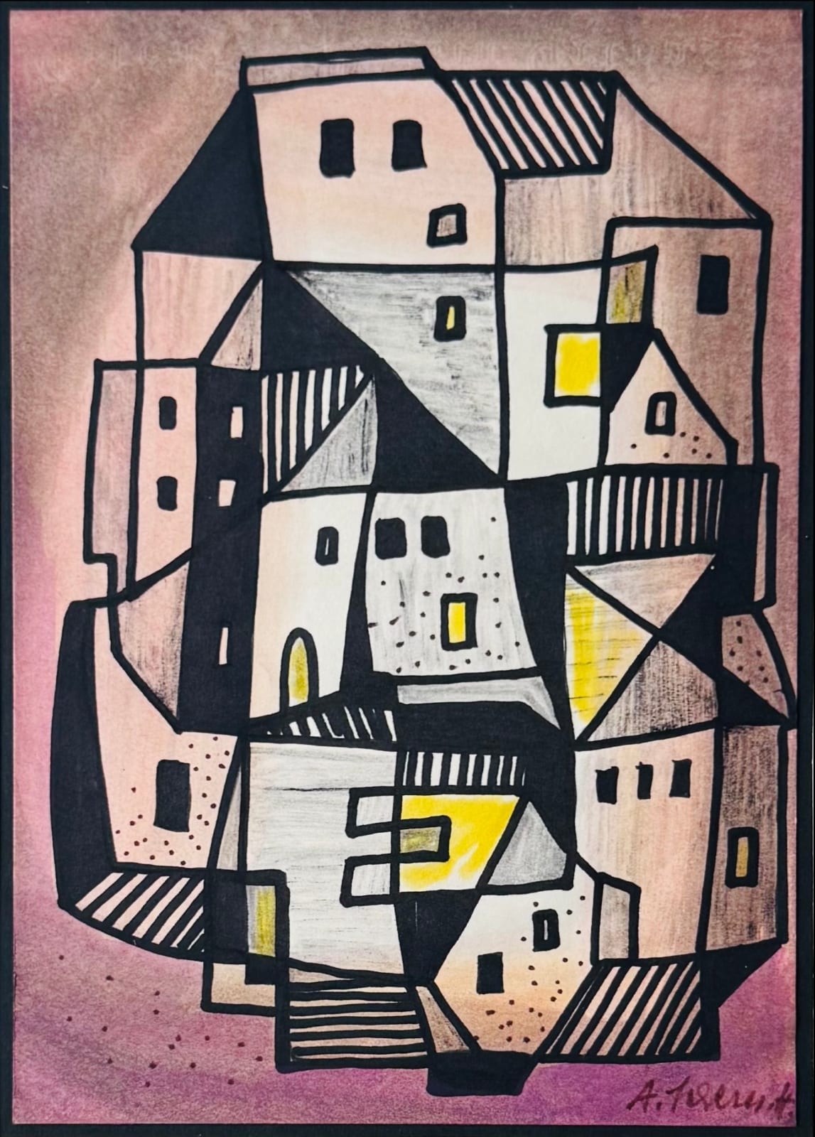 Annemarie Scherer H., Ohne Titel , 1956