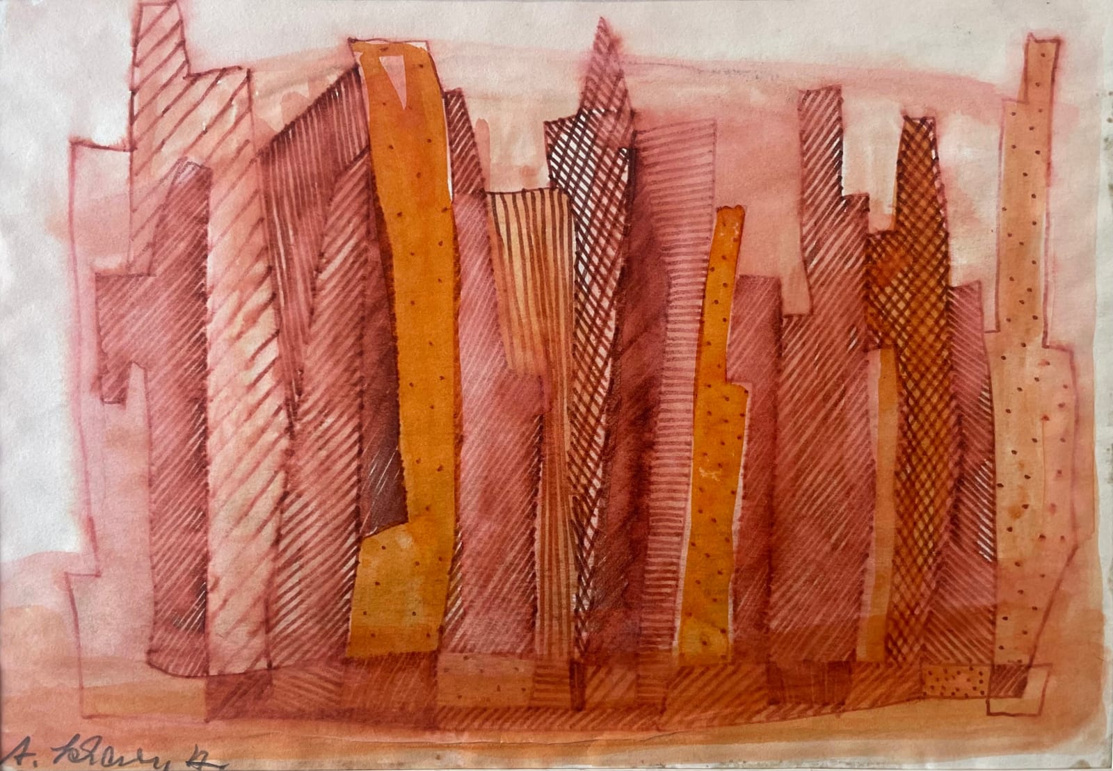 Annemarie Scherer H., Ohne Titel , 1955