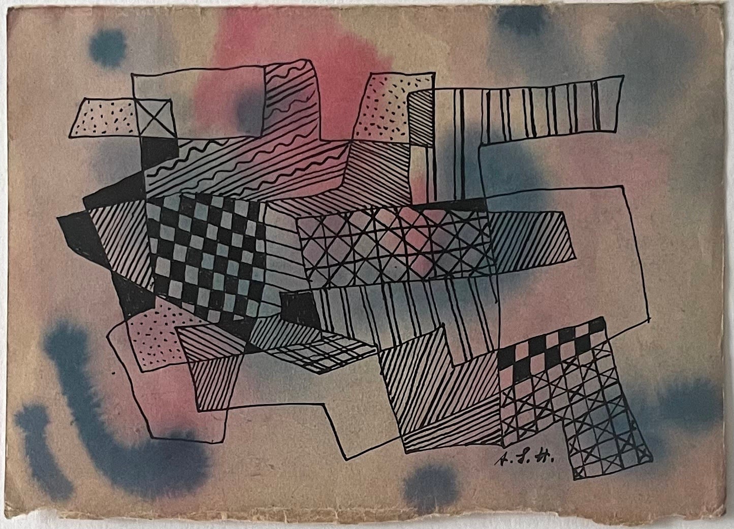Annemarie Scherer H., Ohne Titel , 1955