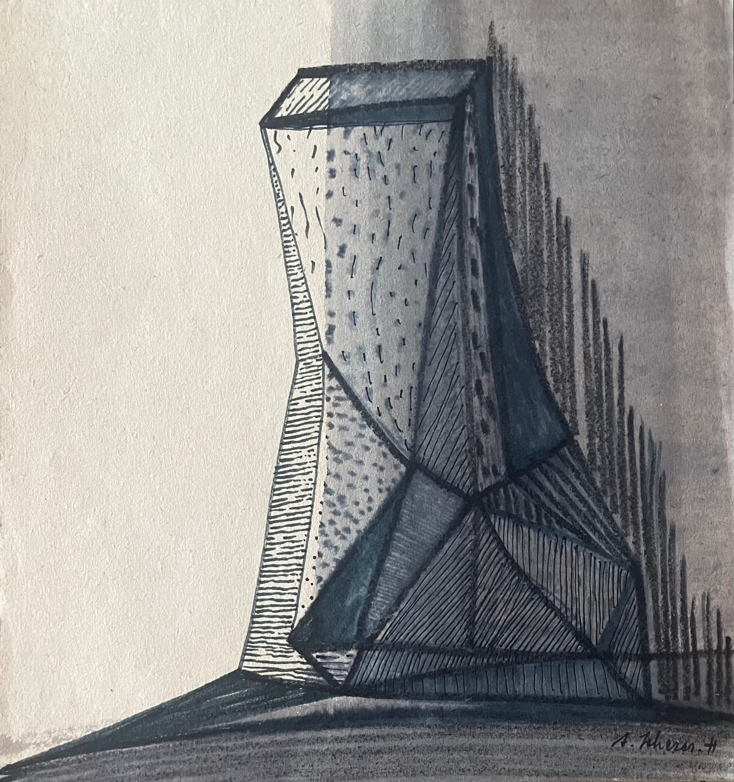 Annemarie Scherer H., Ohne Titel , 1955