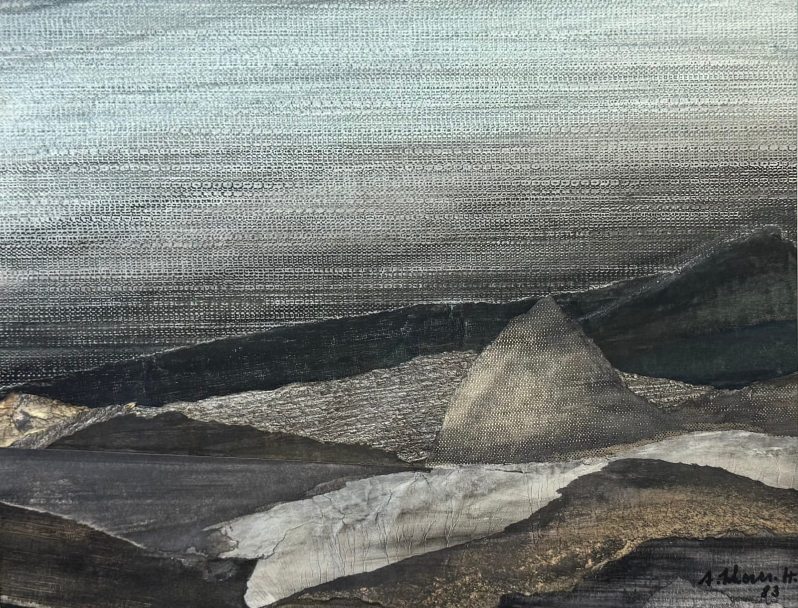 Annemarie Scherer H., Landschaft / Landscape, 1983