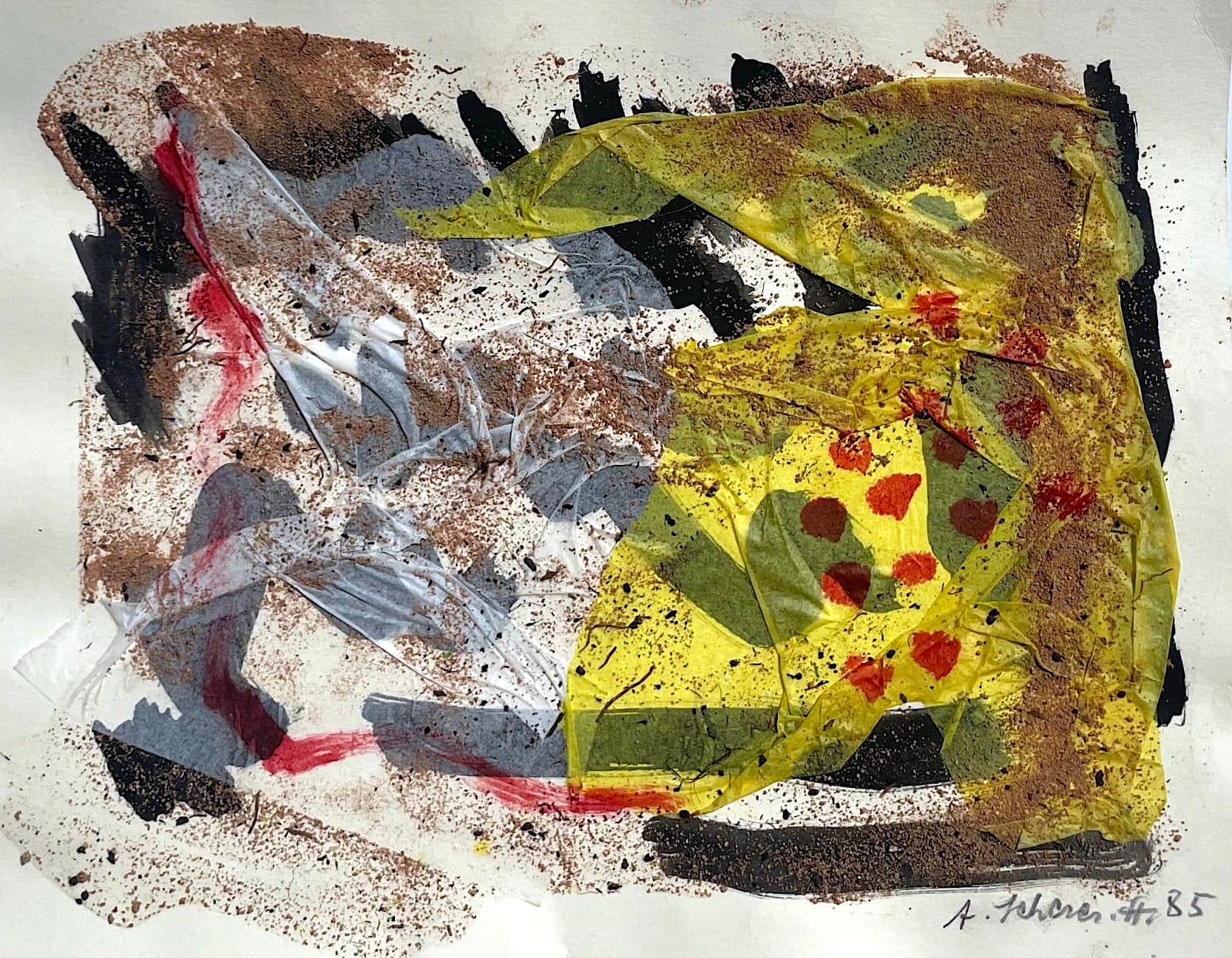 Annemarie Scherer H., Ohne Titel , 1985