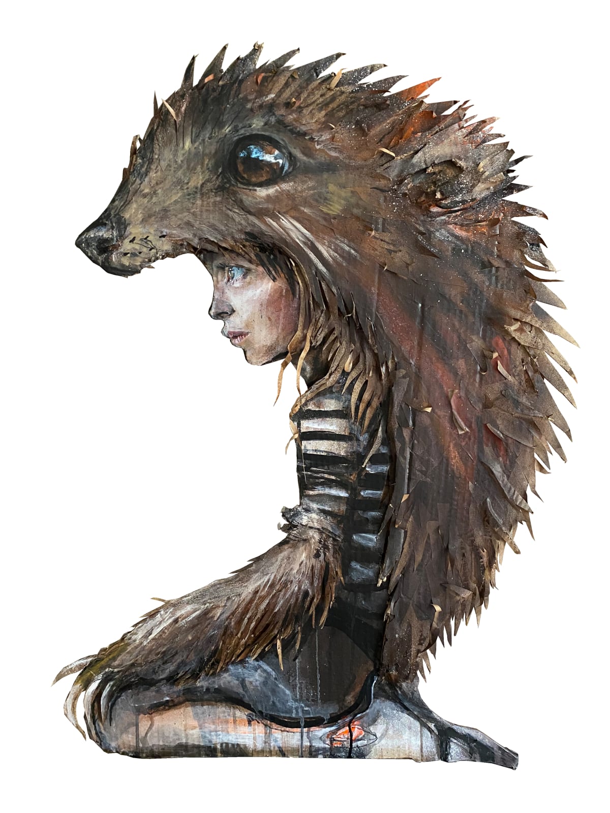 Herakut, Gutsy Hedgehog , 2020