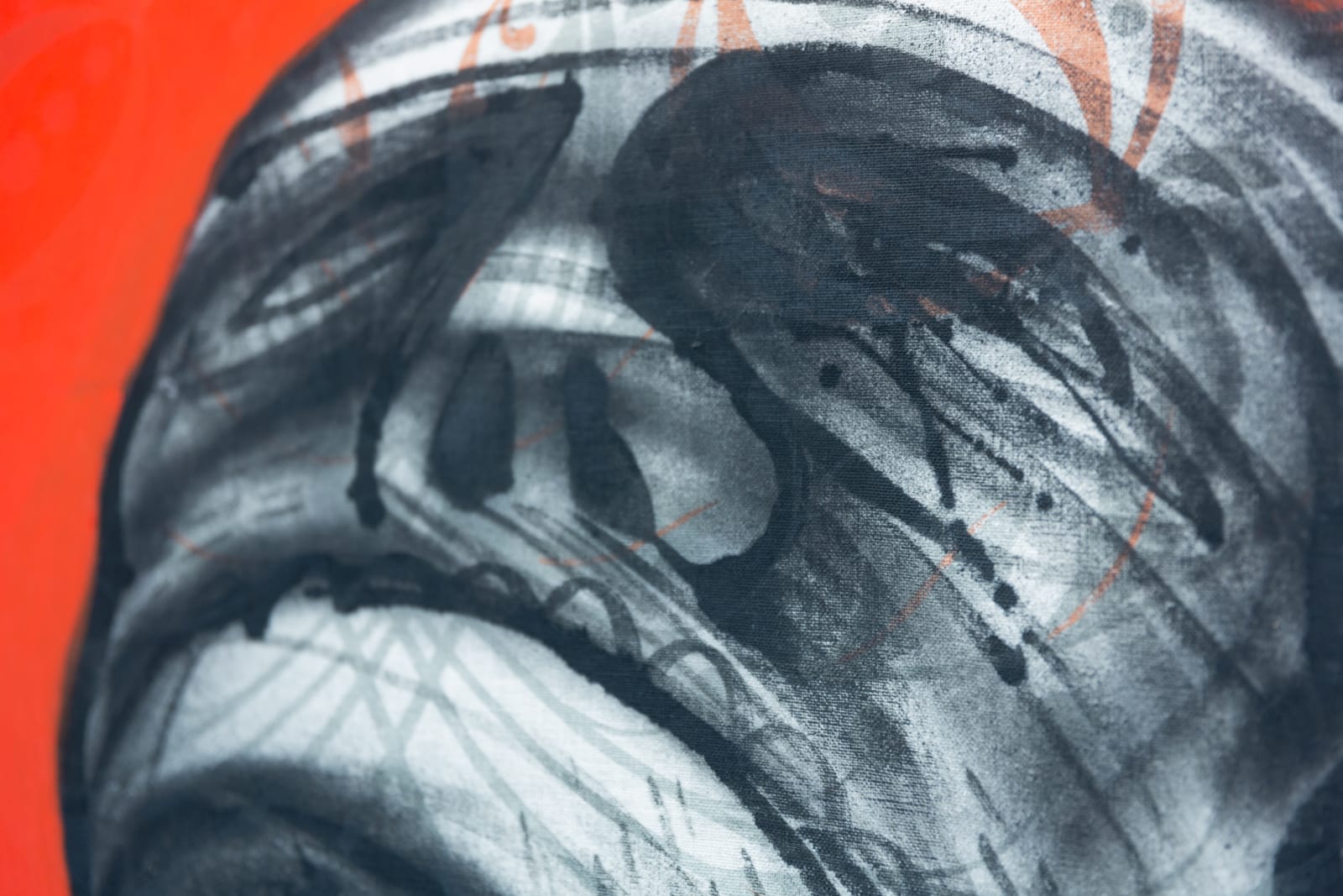 Adam Neate, Red Portrait 1 , 2020