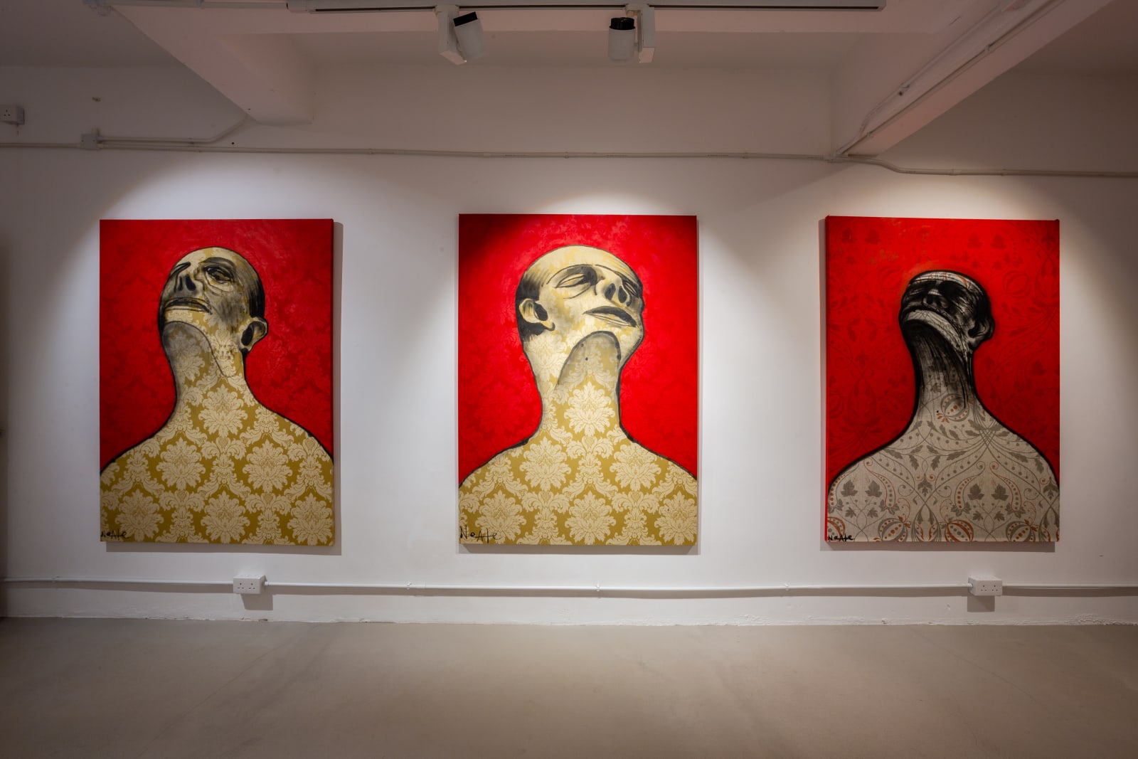 Adam Neate, Red Portrait 1 , 2020