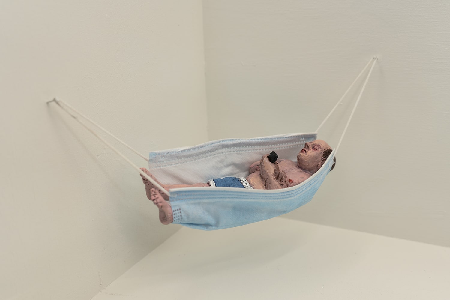Isaac Cordal, Epicurean I-VII , 2020