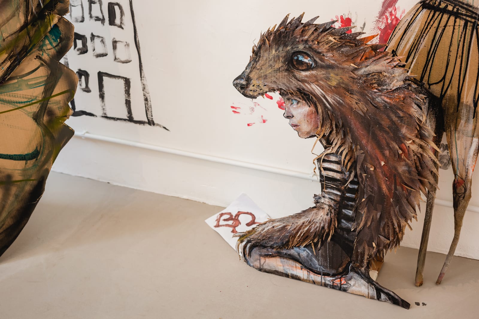 Herakut, Gutsy Hedgehog , 2020
