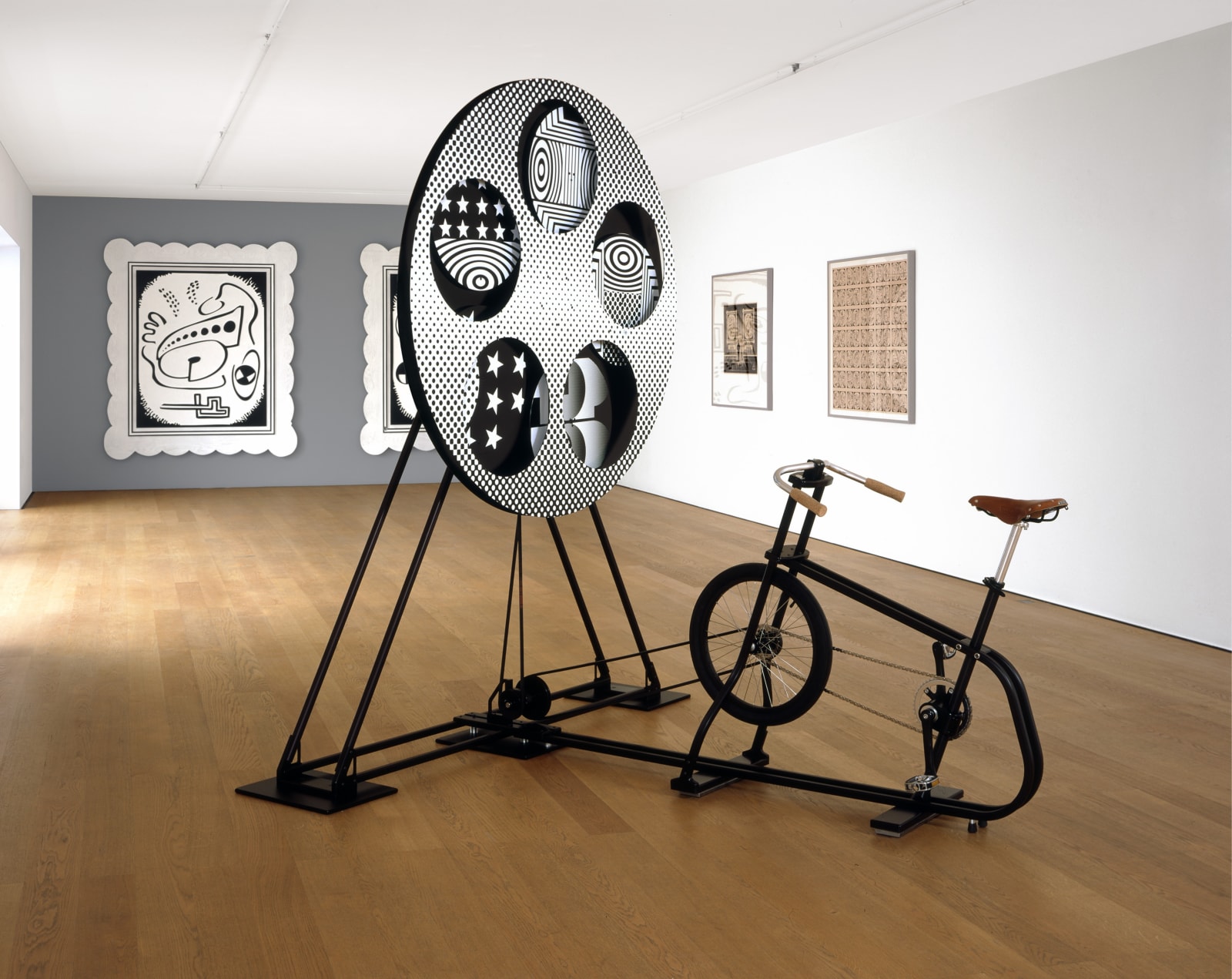 Rodney Graham, Mini Rotary Psycho Opticon, 2008