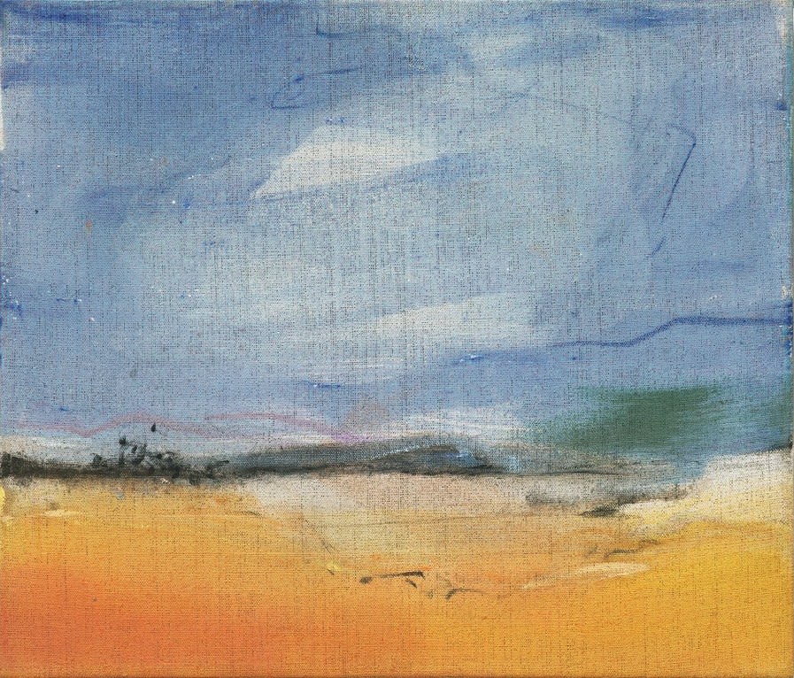 Leiko Ikemura, Not Cloud, 2018