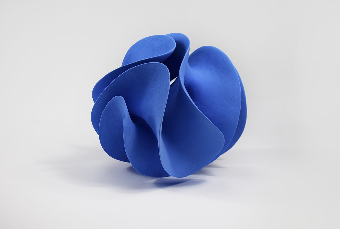 Merete Rasmussen, Folded Blue, 2024
