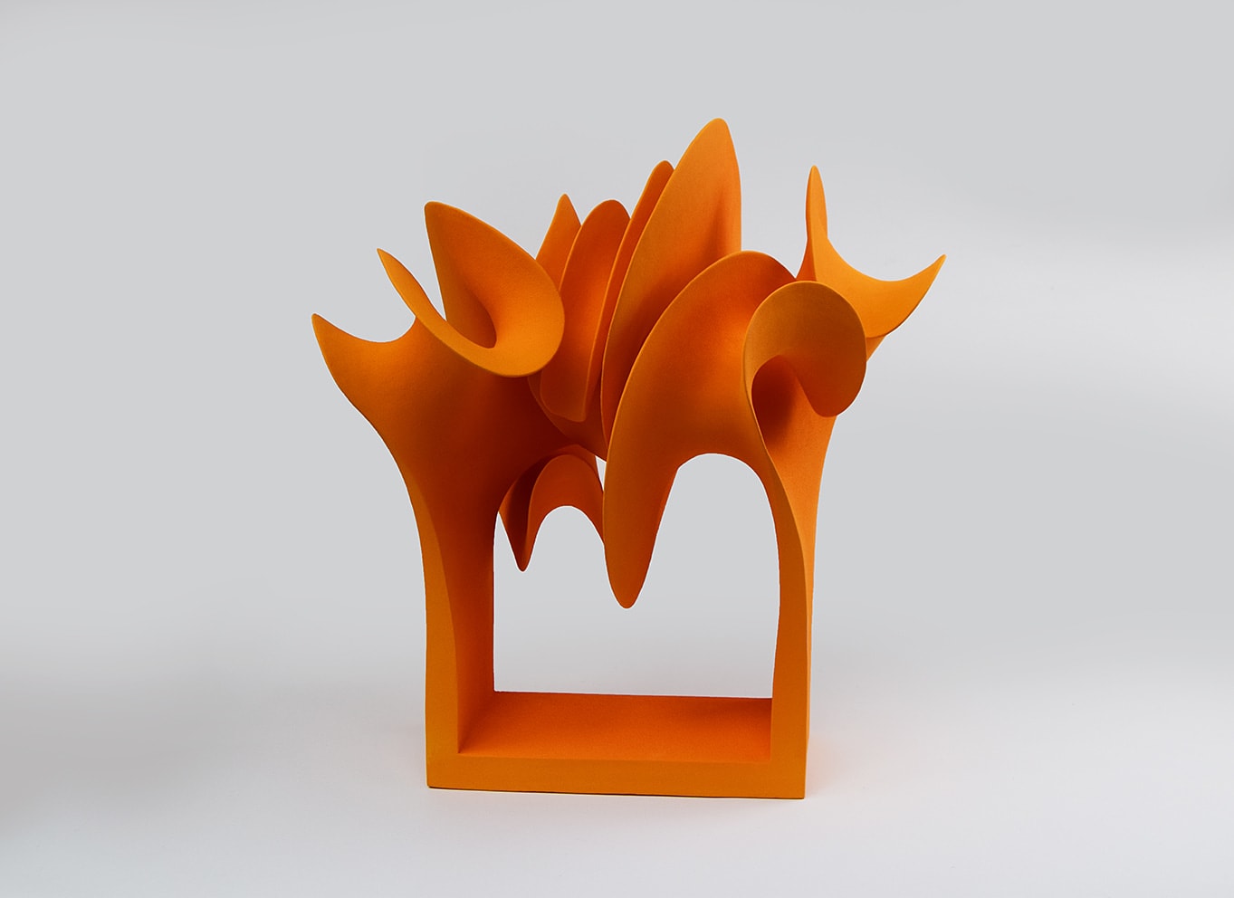 Merete Rasmussen, Expansion (Orange), 2025