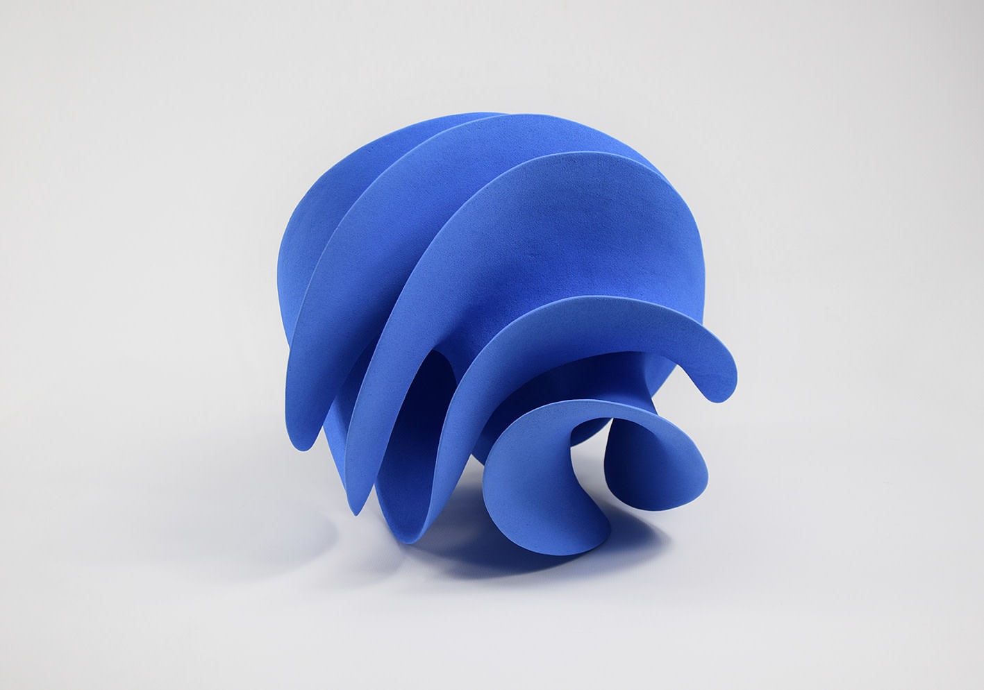 Merete Rasmussen, Folded Blue, 2024