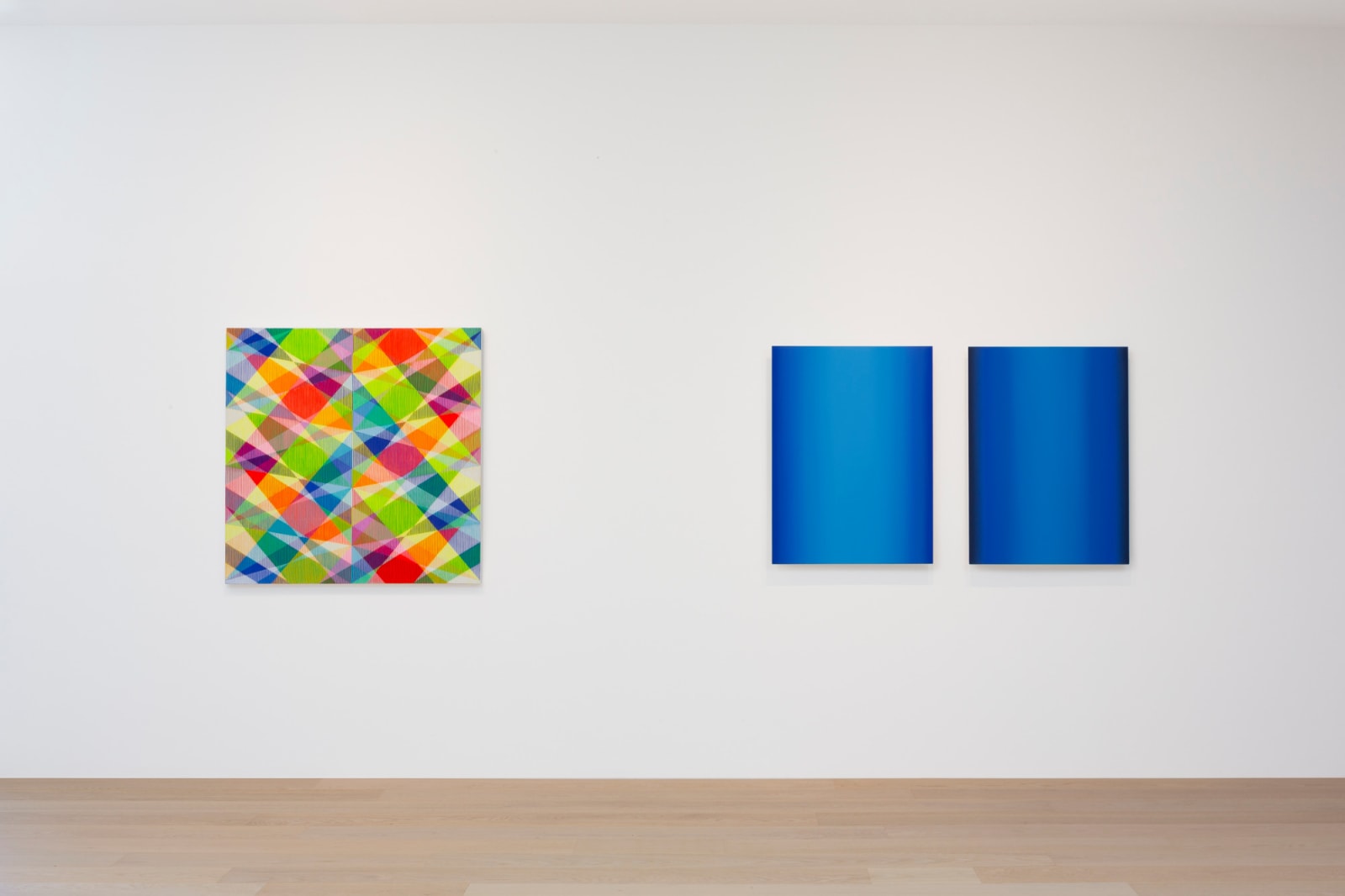 Ruth Pastine, Blue Light, Rise Series, 2023