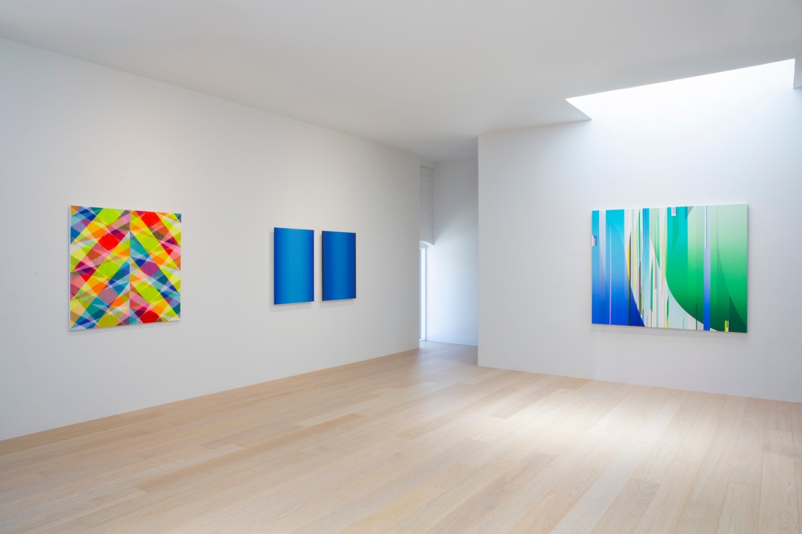 Ruth Pastine, Blue Light, Rise Series, 2023