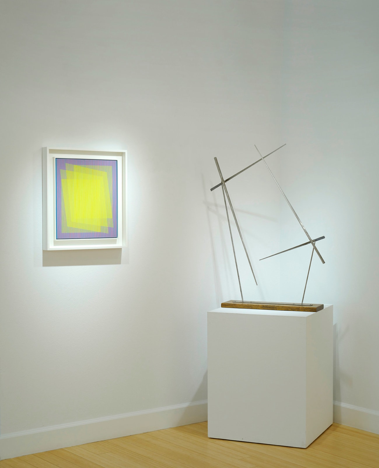 Julian Stanczak, Sharing Color - Cool, 2000