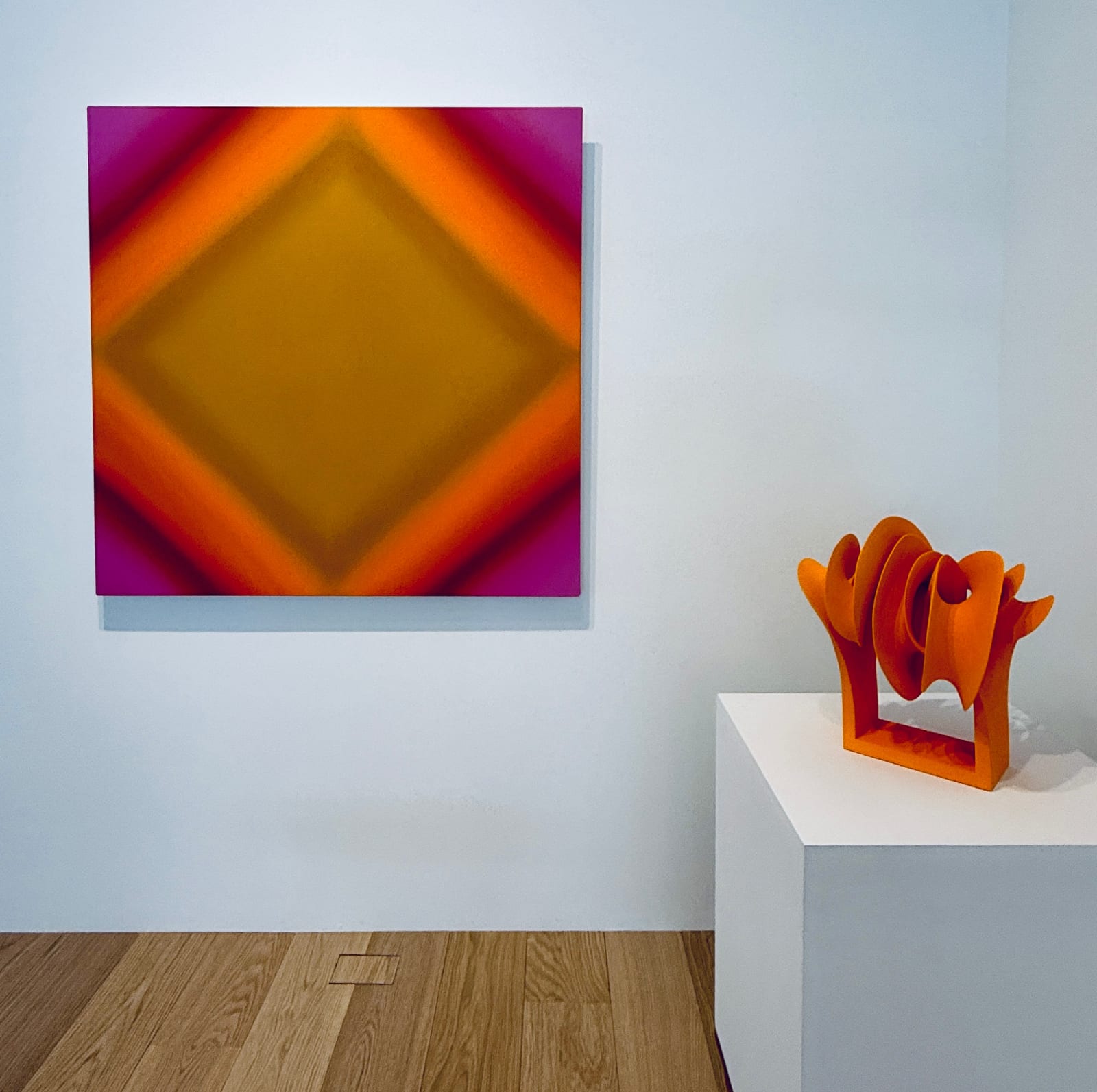 Merete Rasmussen, Expansion (Orange), 2025