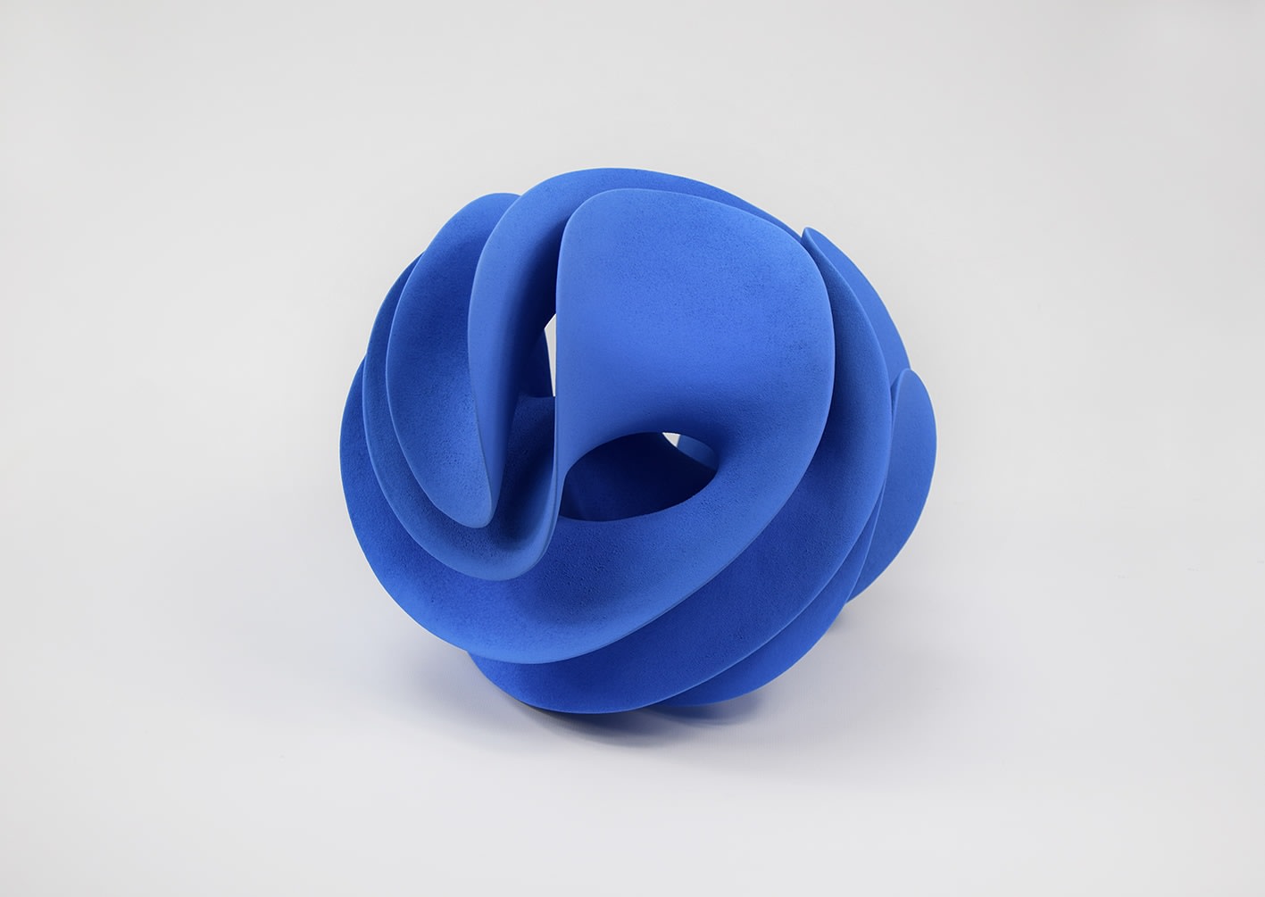 Merete Rasmussen, Folded Blue, 2024