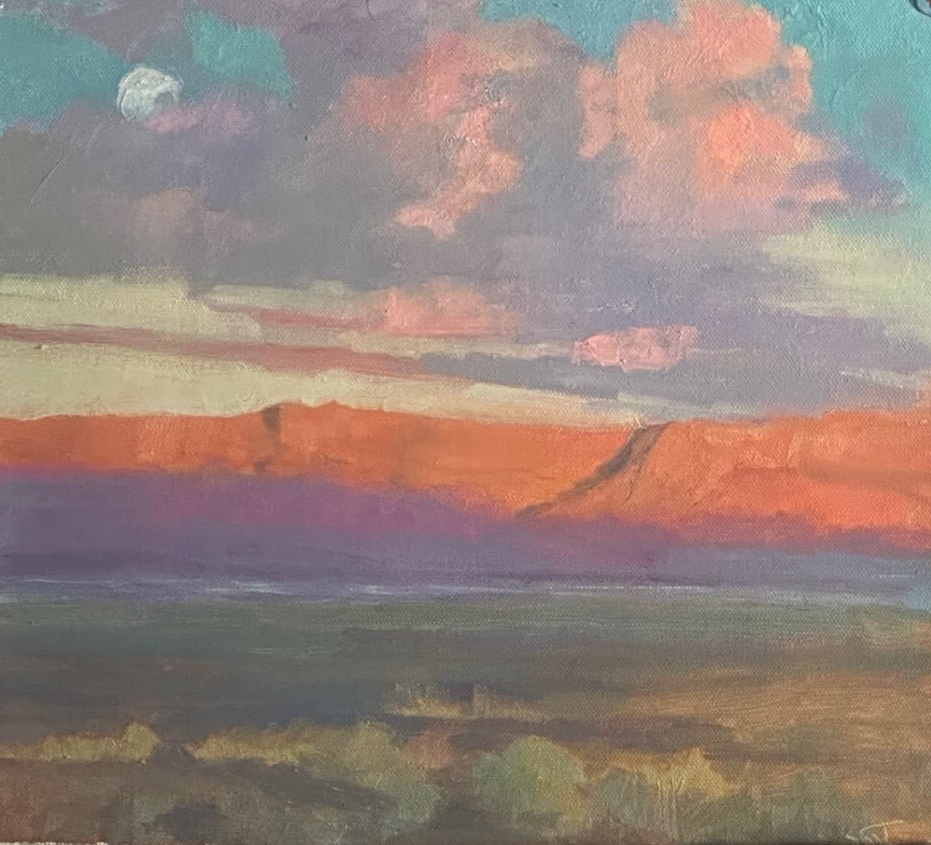 Fresh Paint 2025, Sally Sullivan McDermott "Arizona Sunset"