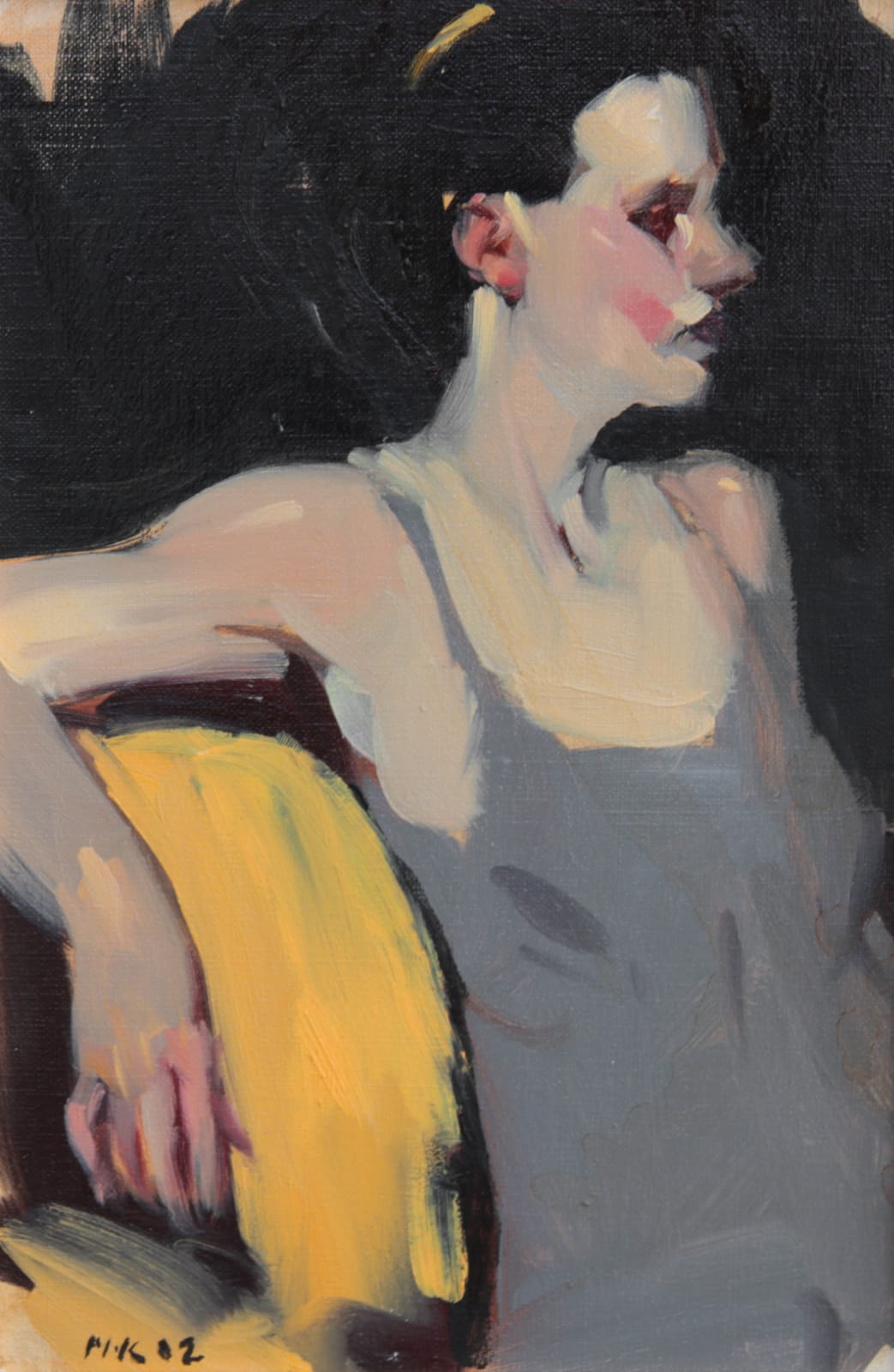 Private Collection 2025, Milt Kobayashi "Sideview of Woman"