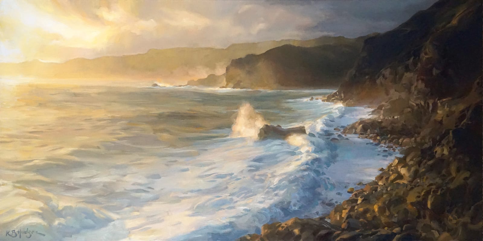 Kathleen Hudson, Light Breaking Through, 2023